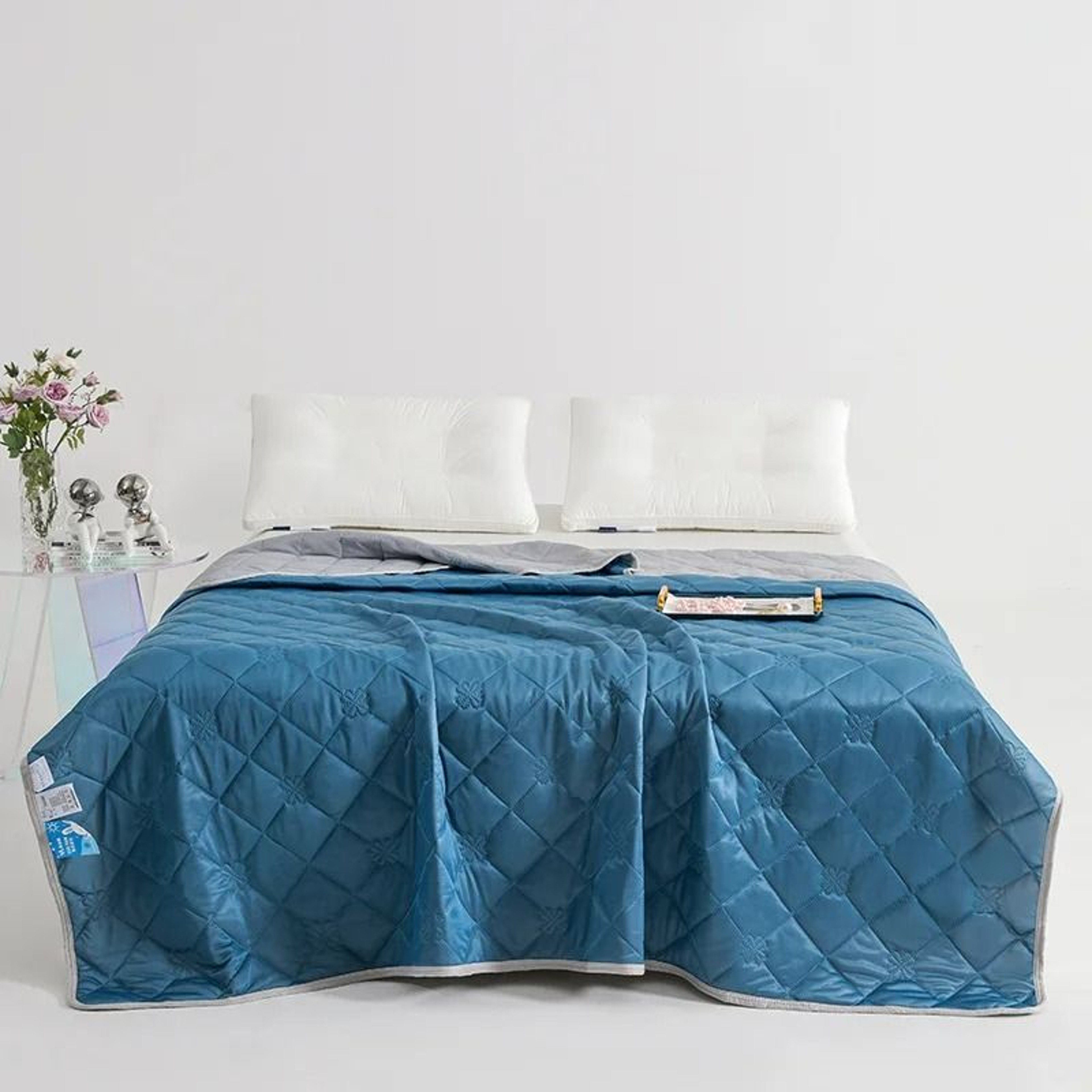 Summer Pure Color Cooling Air Condition Comforter 7