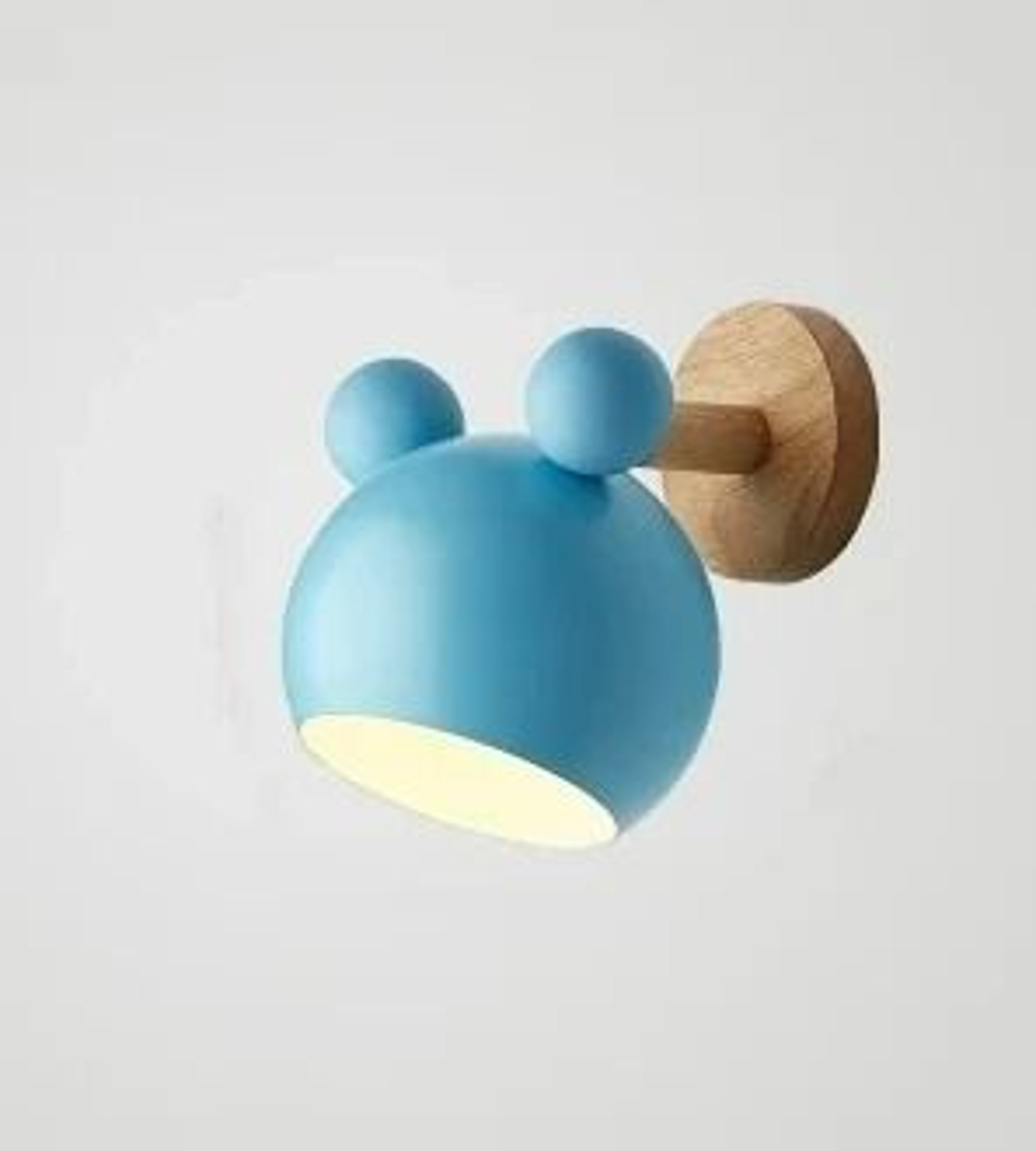 Nordic Mickey Mouse Silhouette Wall Sconce 11