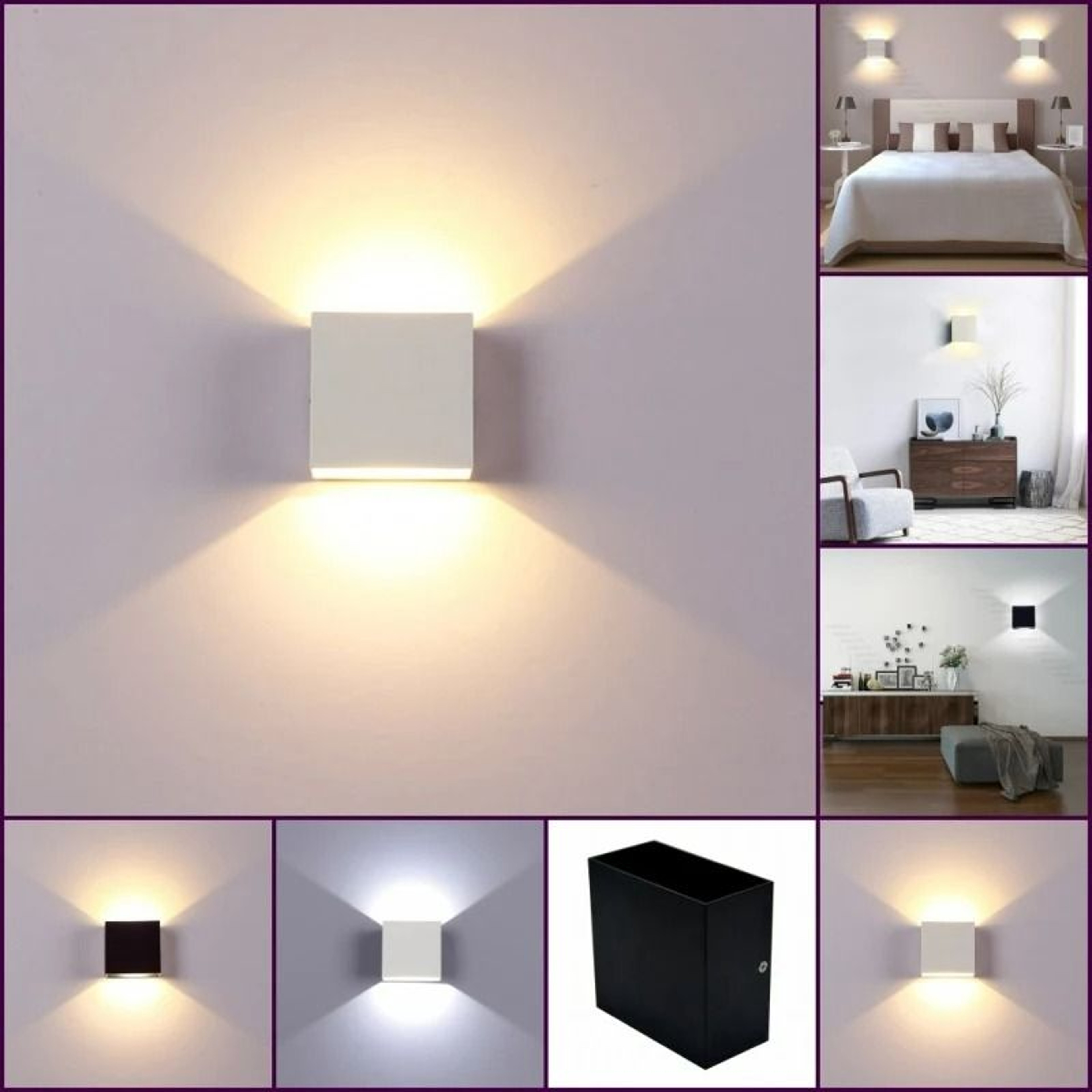Up And Down LED Aluminum Wall Sconce 1