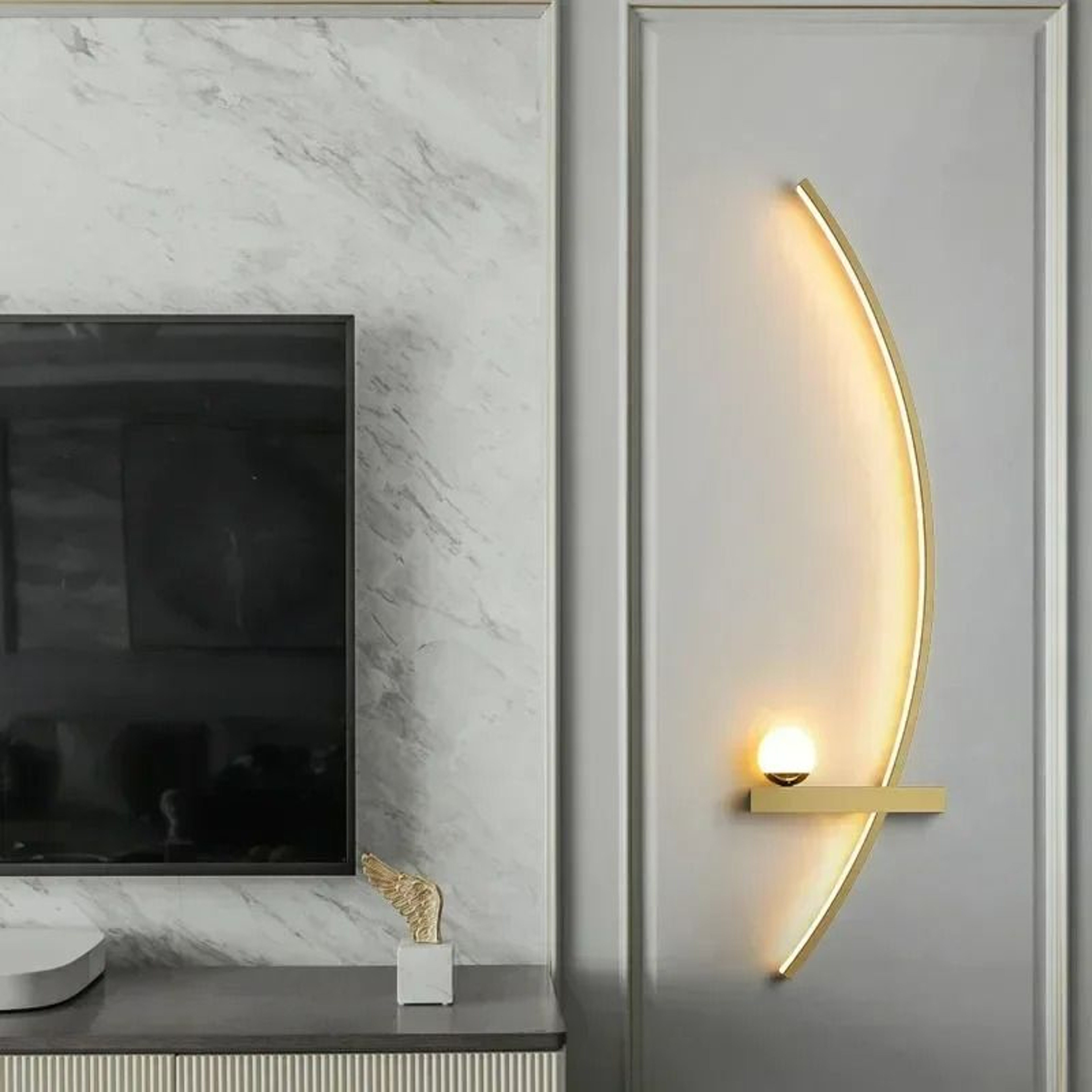 Nordic Striped LED Wall Sconce 1