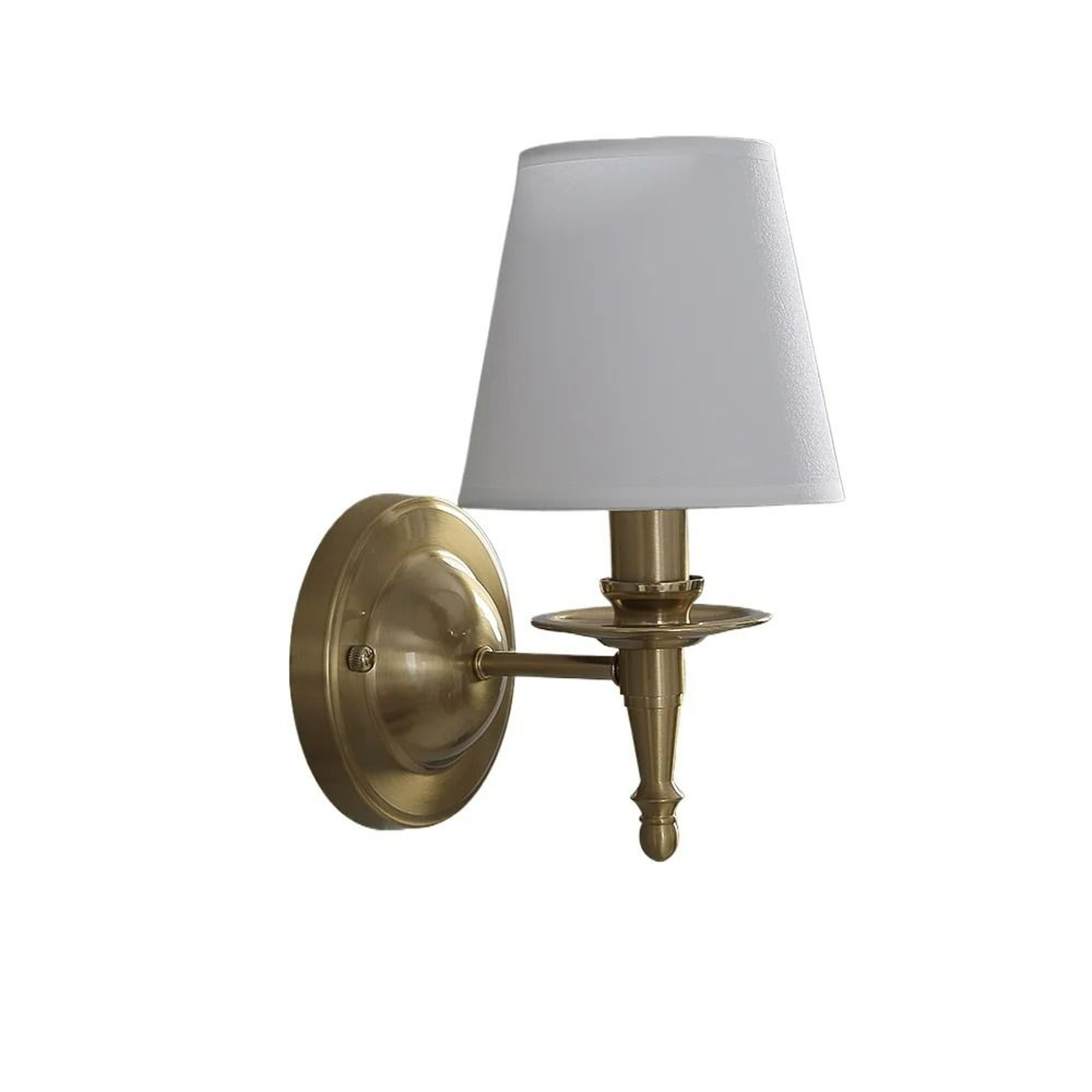 Nordic Vintage White Shade Wall Lamp 1
