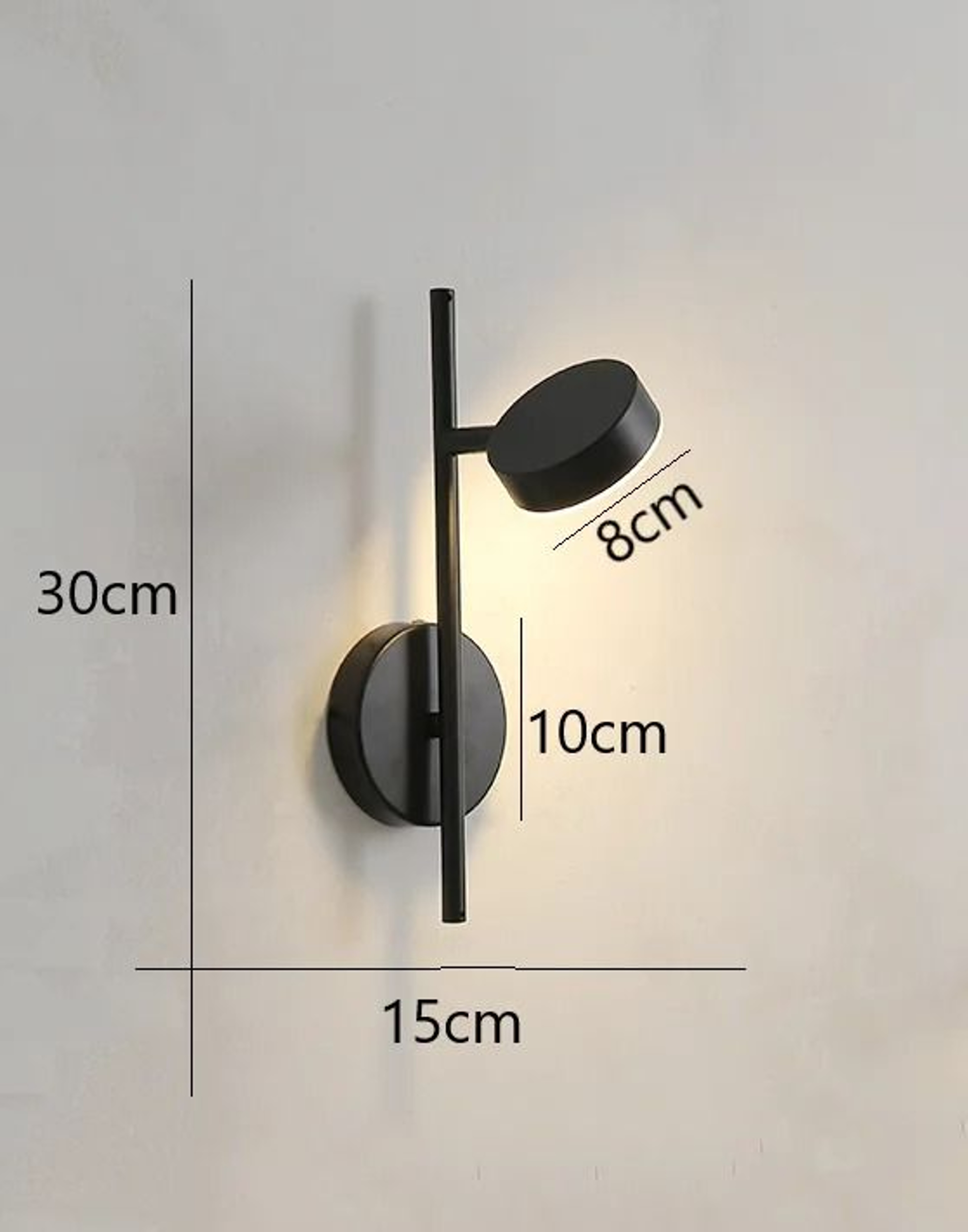Nordic Minimalist Adjustable Metal Wall Sconce 7