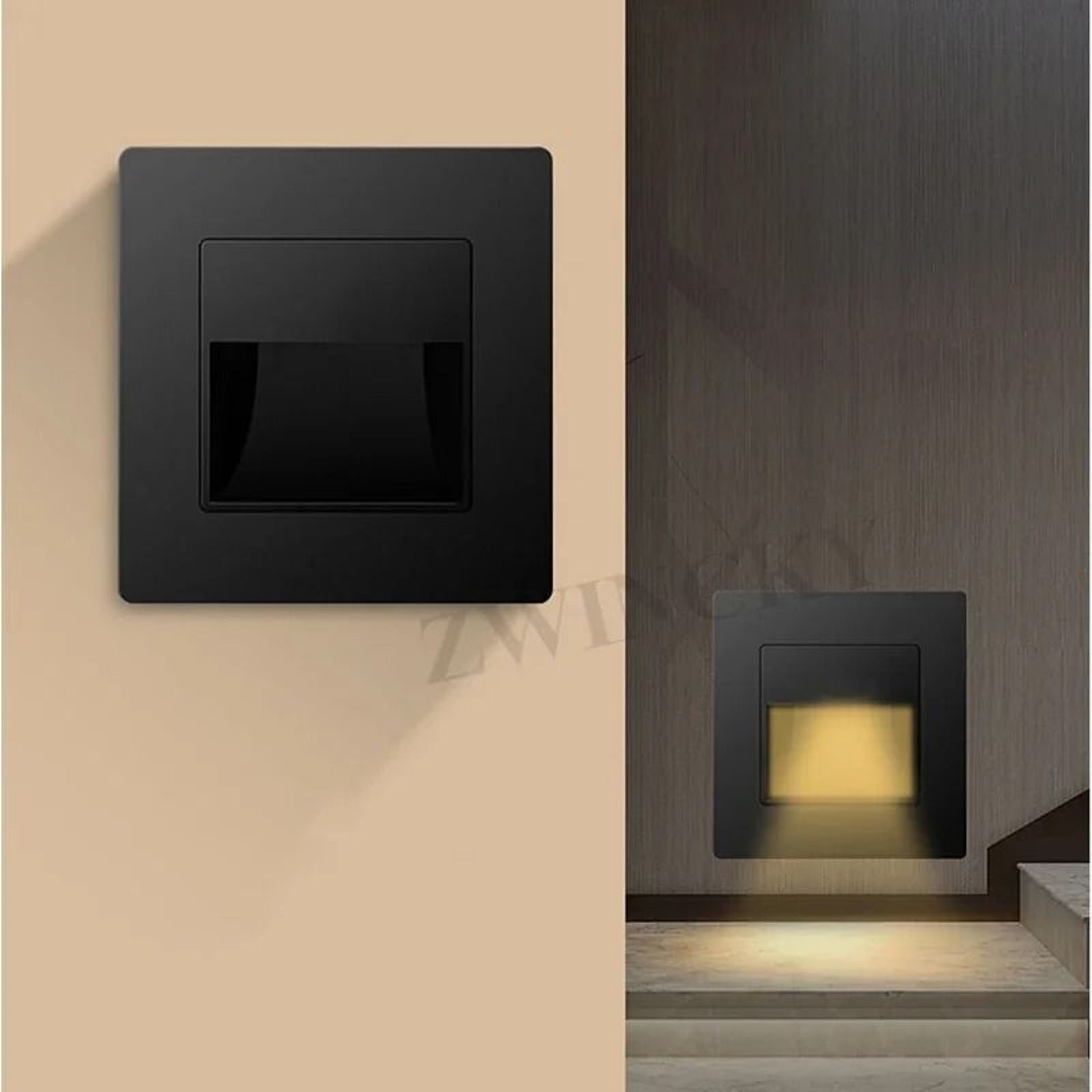 Recessed LED Stair  Footlight Wall Sconce 5