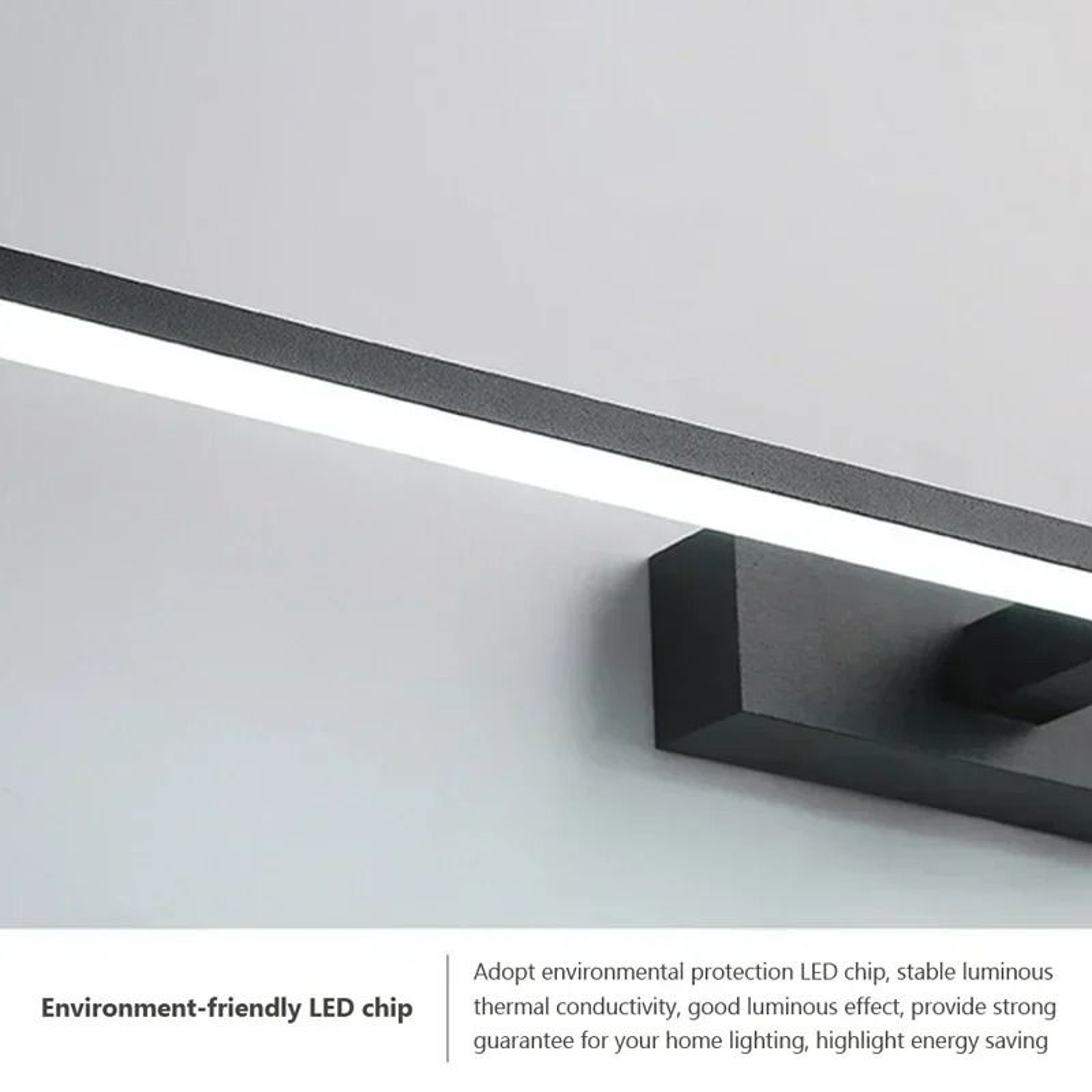 Modern LED Bathroom Line Mirror Light 3