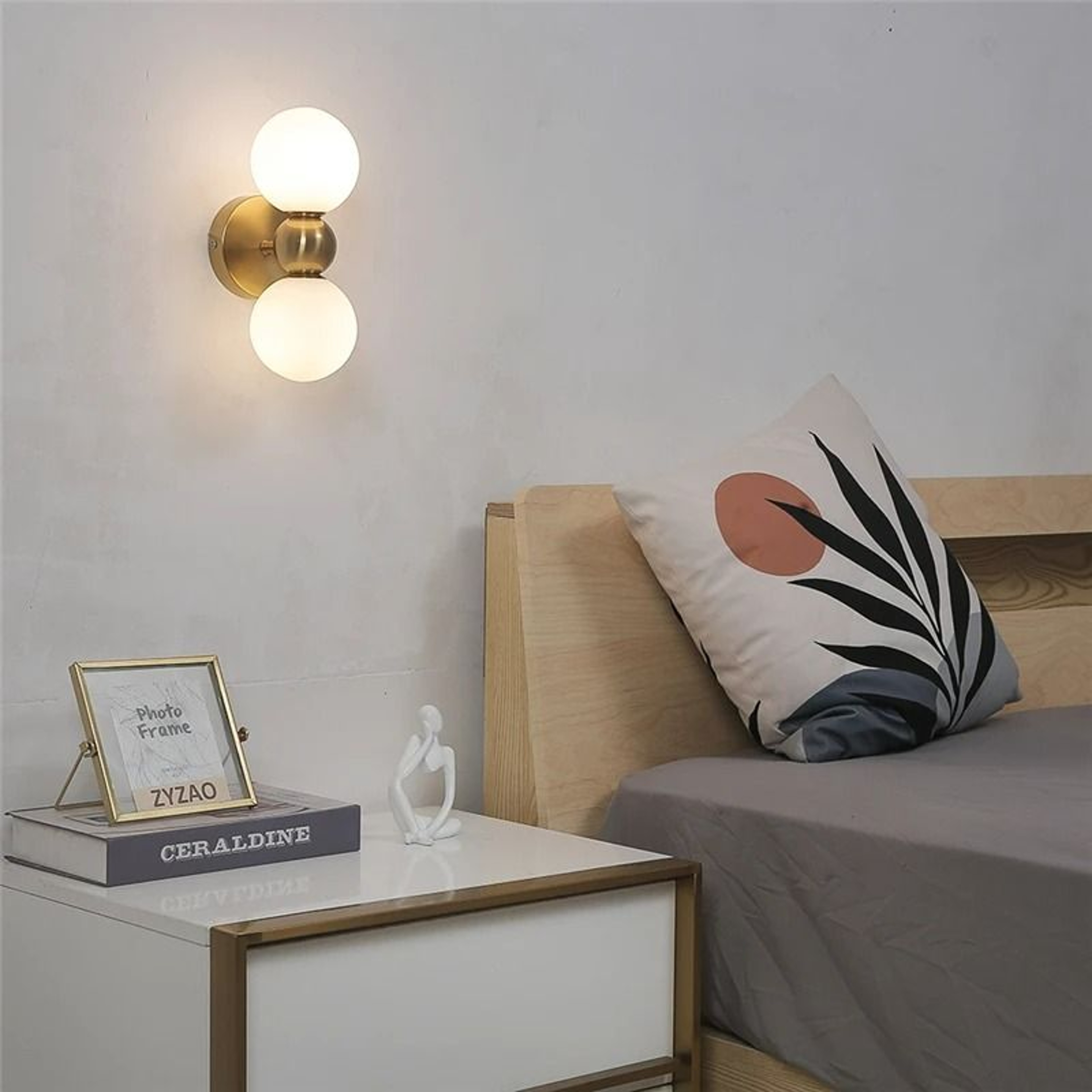 Creative Glass Ball Wall Sconce 2