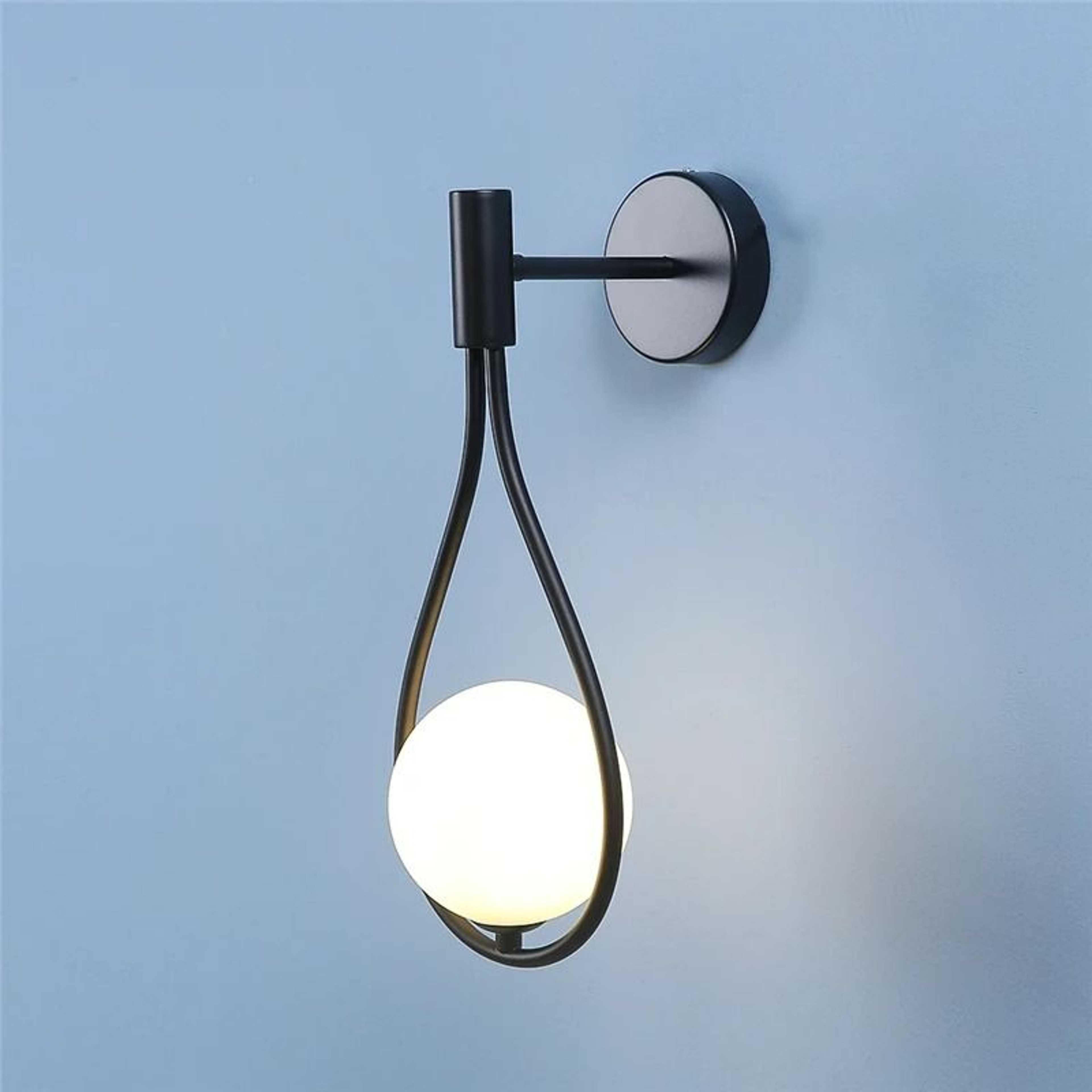 Nordic Water Drop Glass Ball Wall Sconce 6