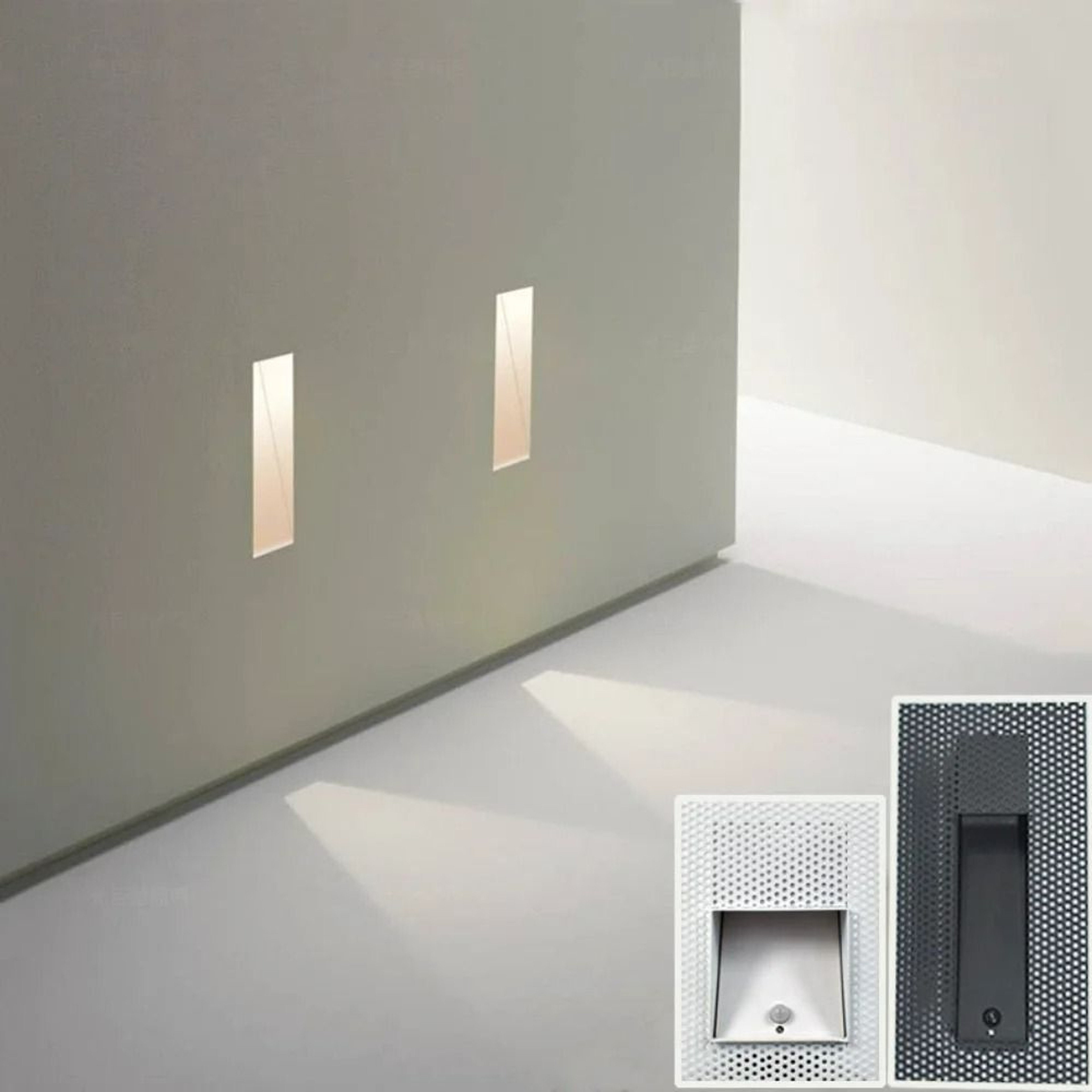 Embedded Motion Sensor LED Step  Stair Footlight 1