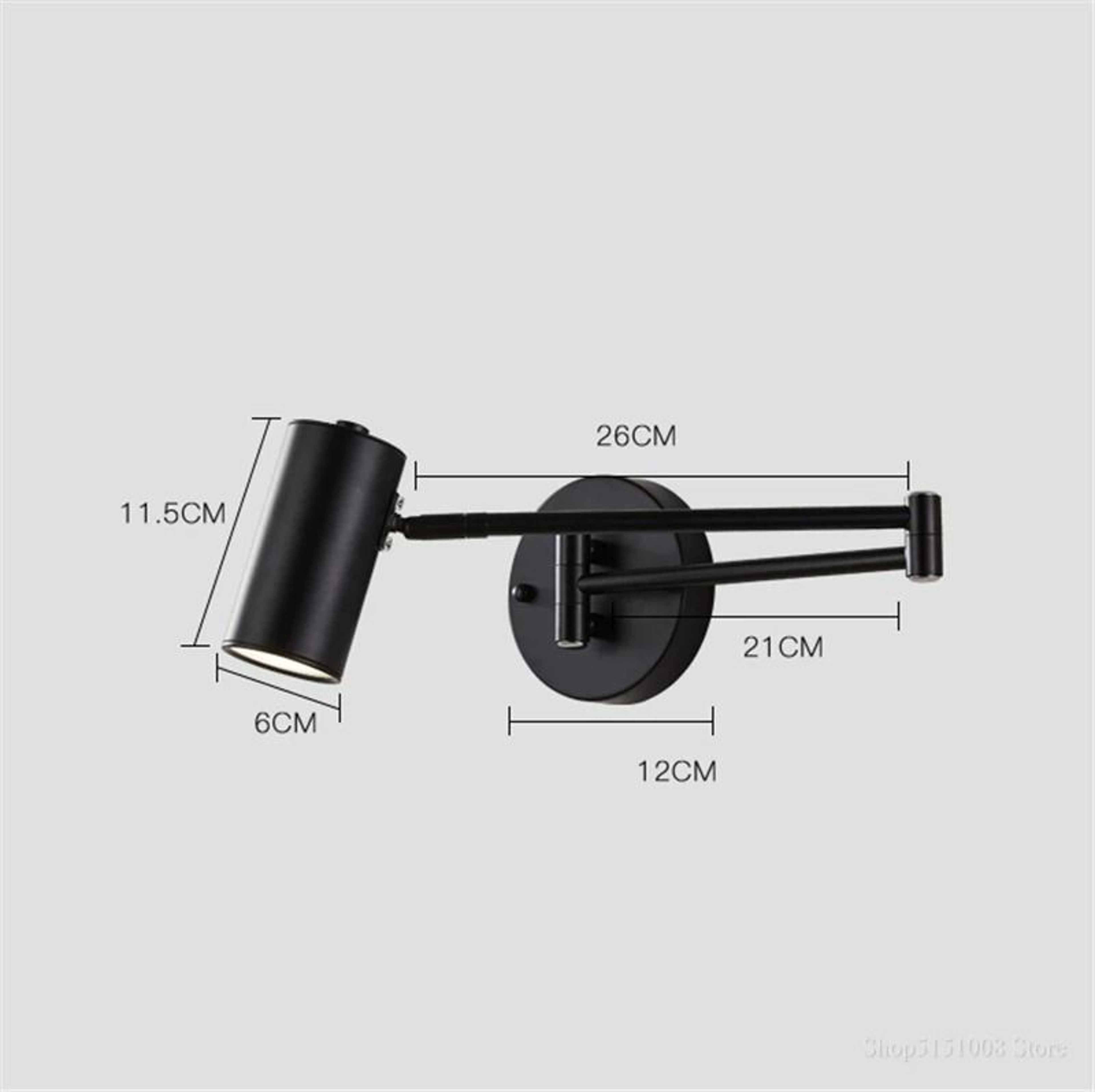 Nordic Foldable Adjustable LED Wall Sconce 6