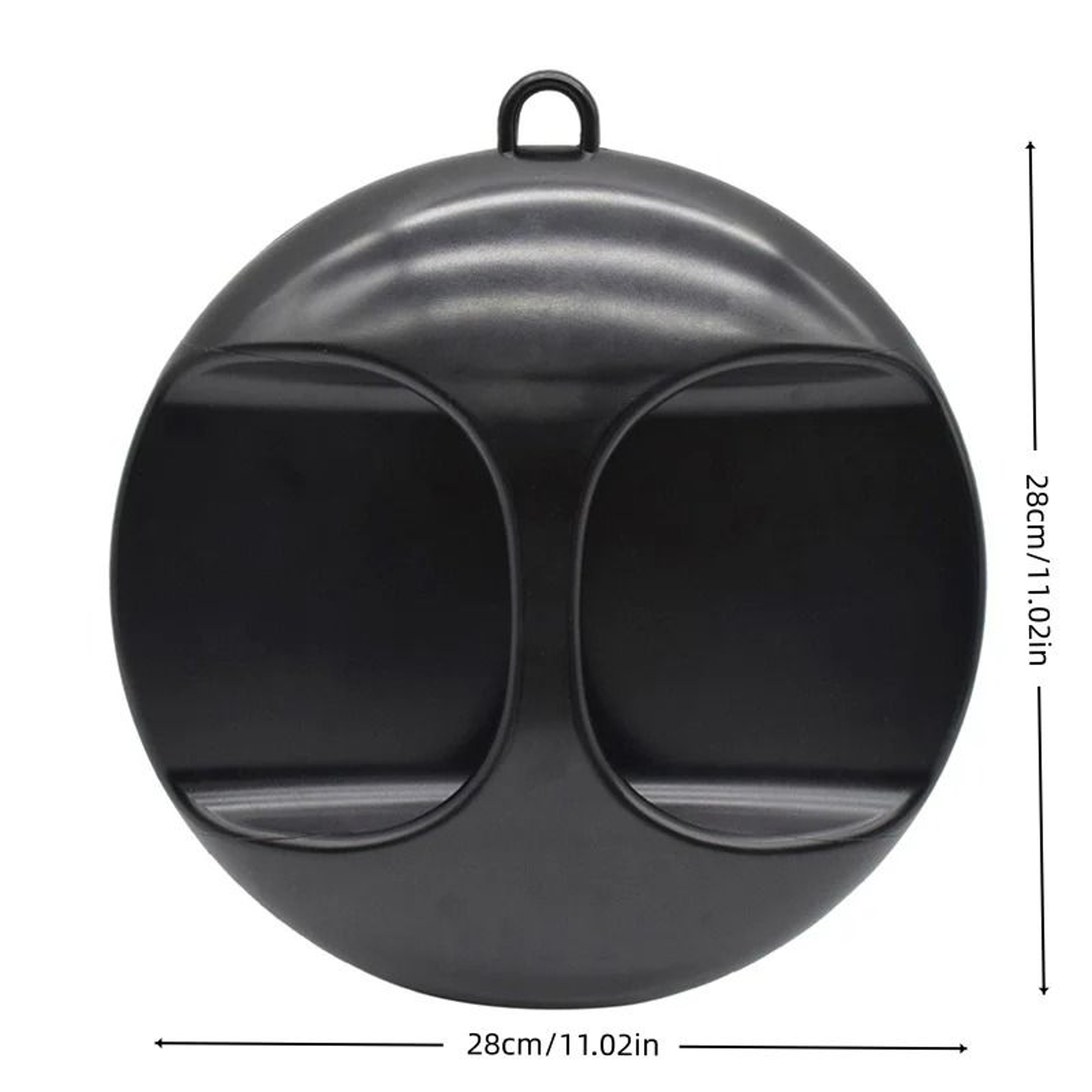 Round HighDefinition Barber  Salon Handheld Mirror 3