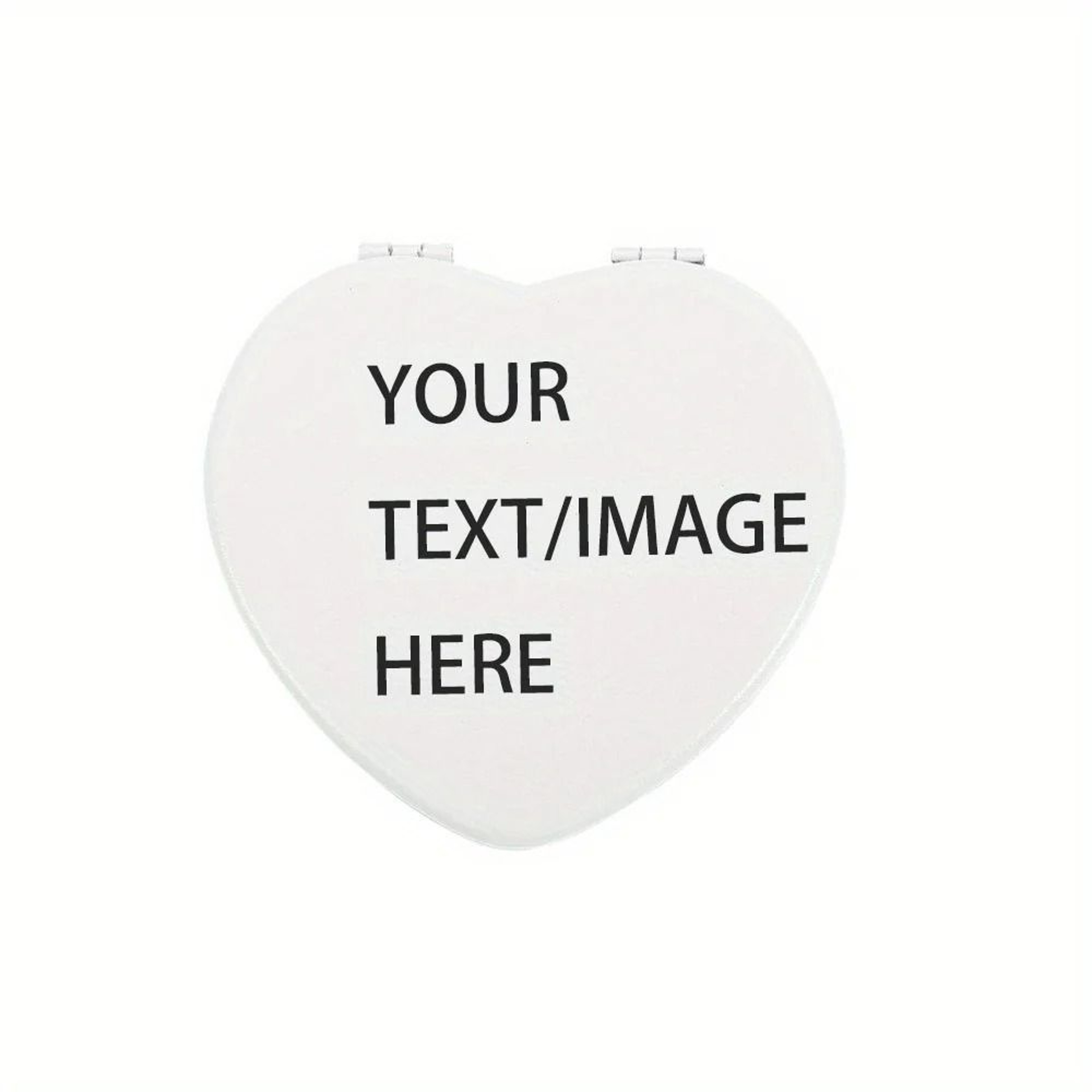 Personalized Custom Photo Leather Compact Pocket Mirror 8