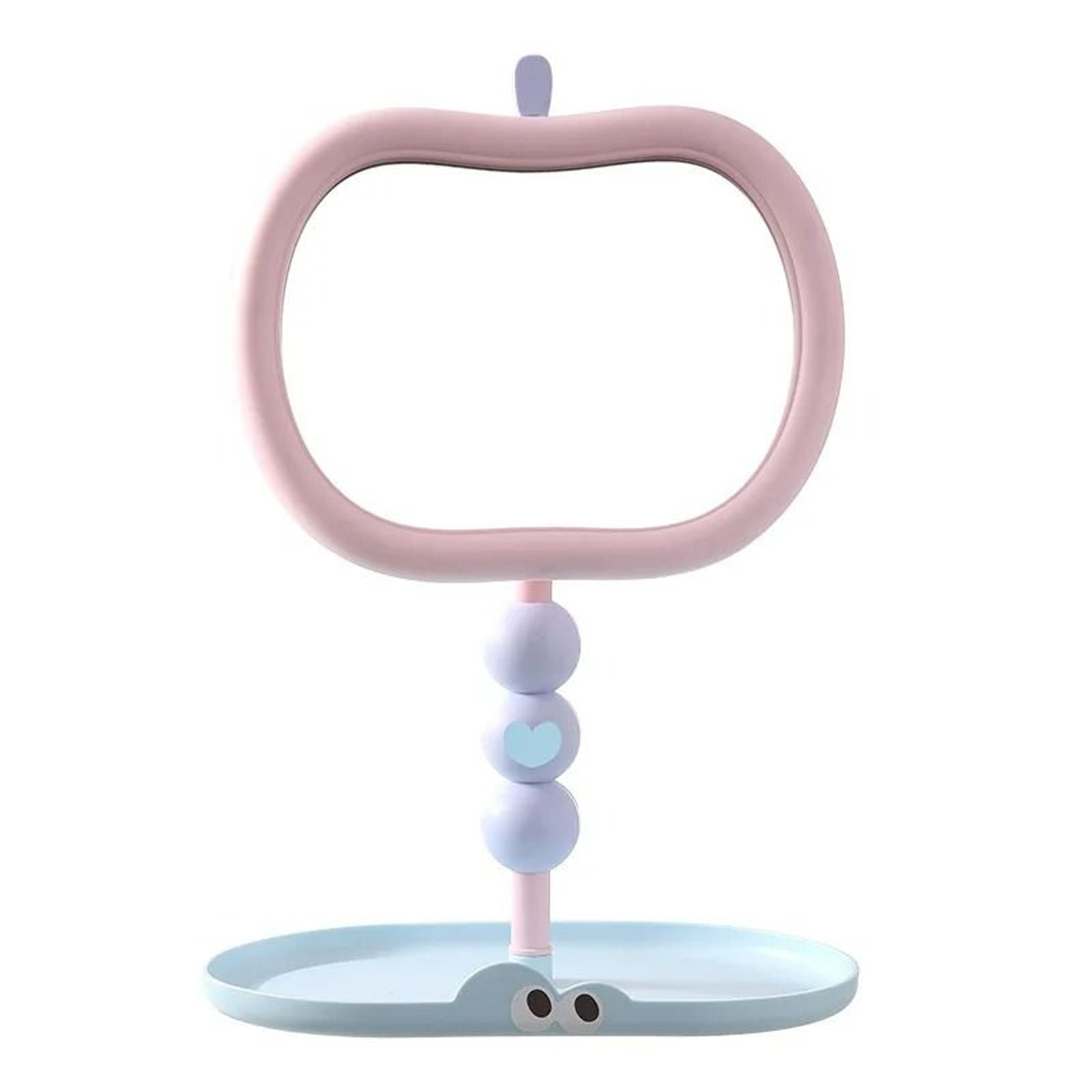 Desktop Rotating AppleShaped Vanity Makeup Mirror 4