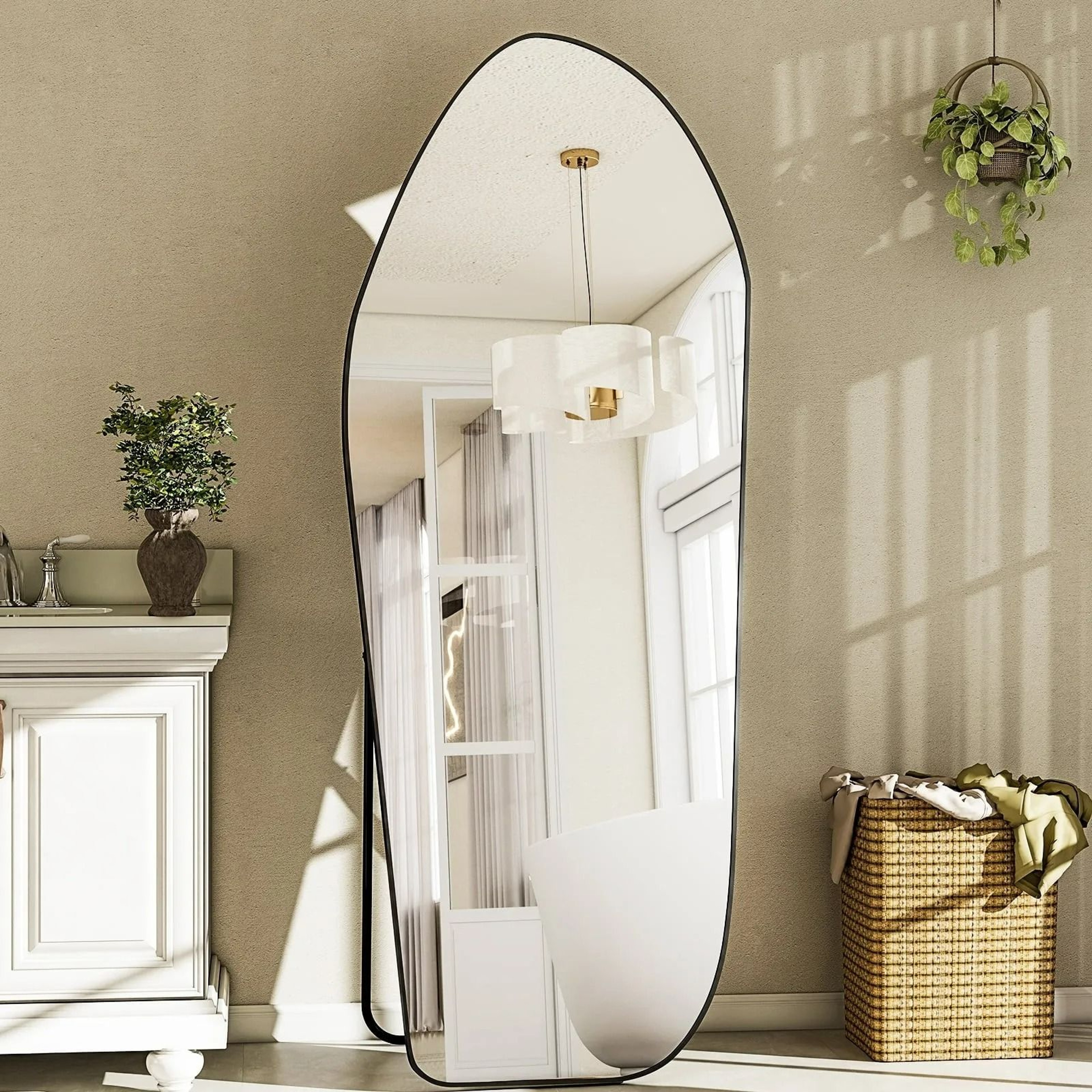 Irregular FullLength Floor Mirror 0