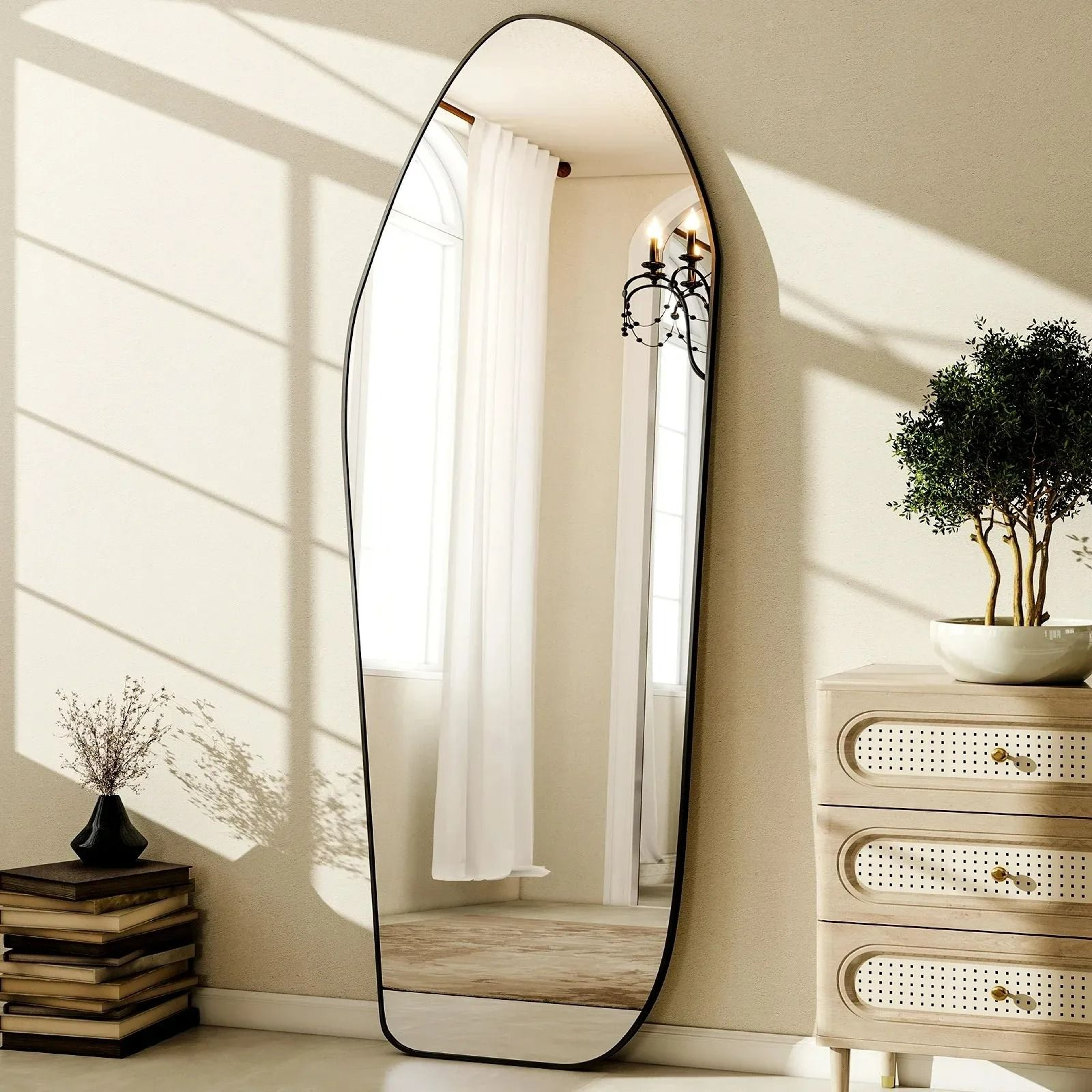 Irregular FullLength Floor Mirror 5