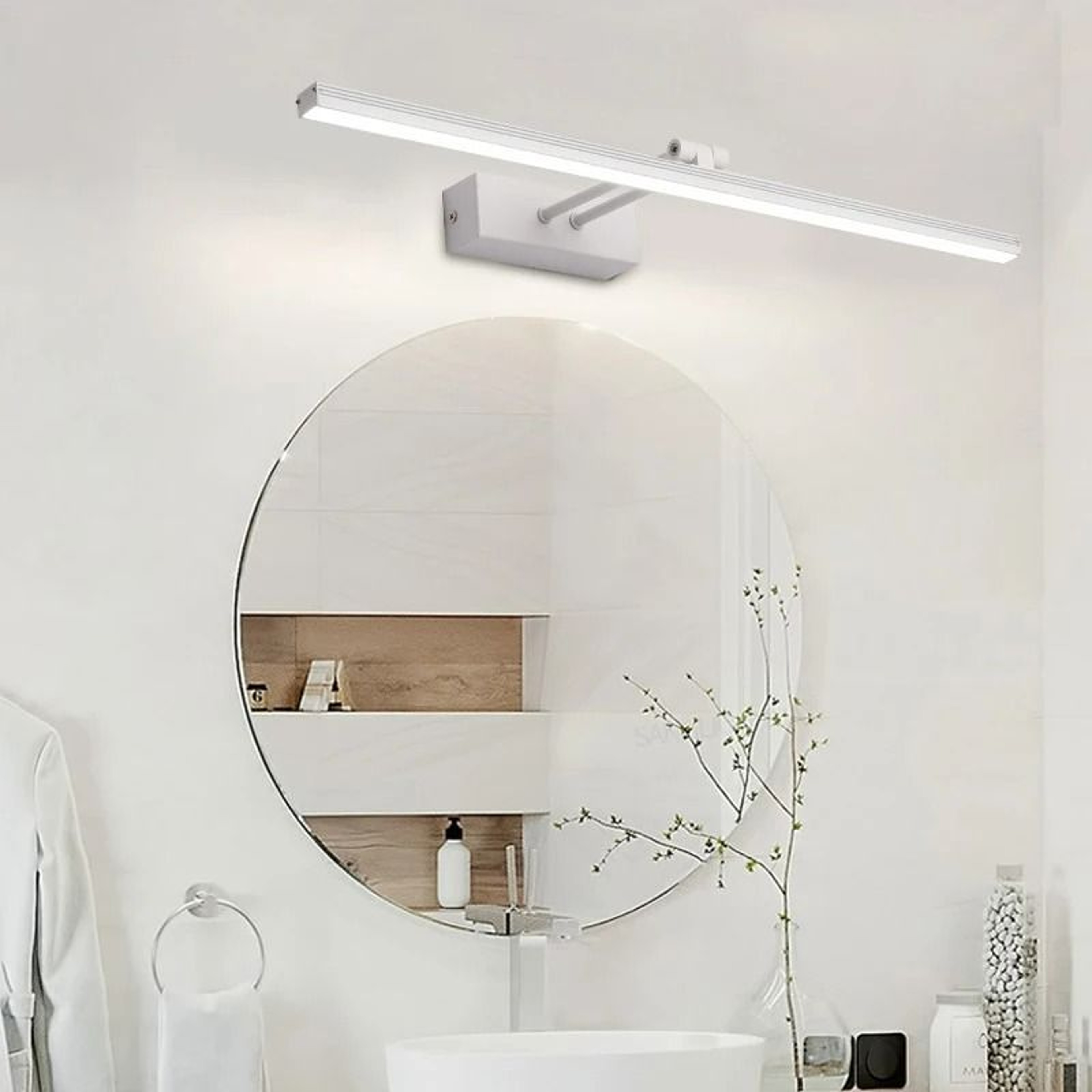 Elite Waterproof LED Bathroom Vanity Mirror Front Light Bar 4