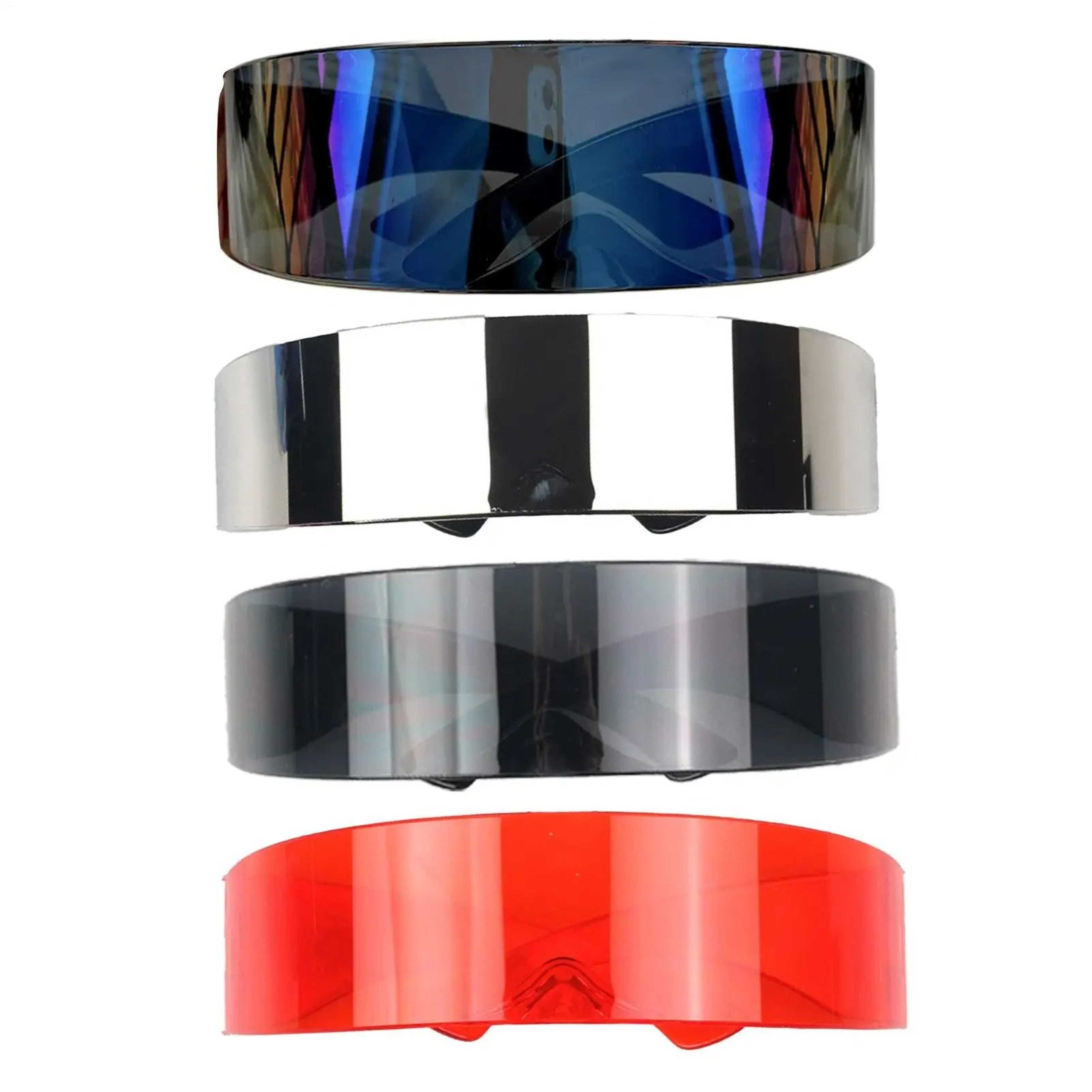 Decorative Futuristic Cyclops Cyber Visor Sunglasses 3