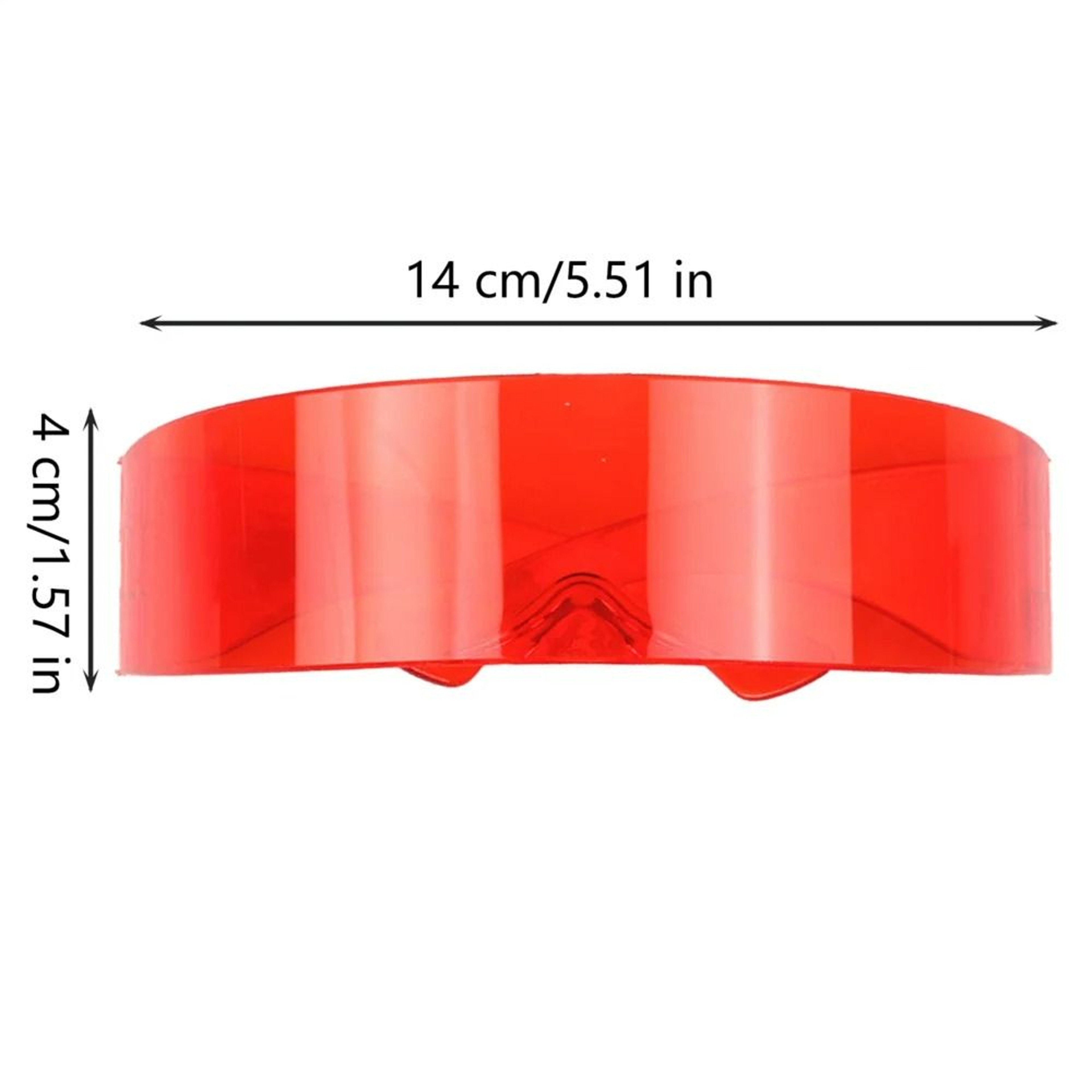 Decorative Futuristic Cyclops Cyber Visor Sunglasses 7