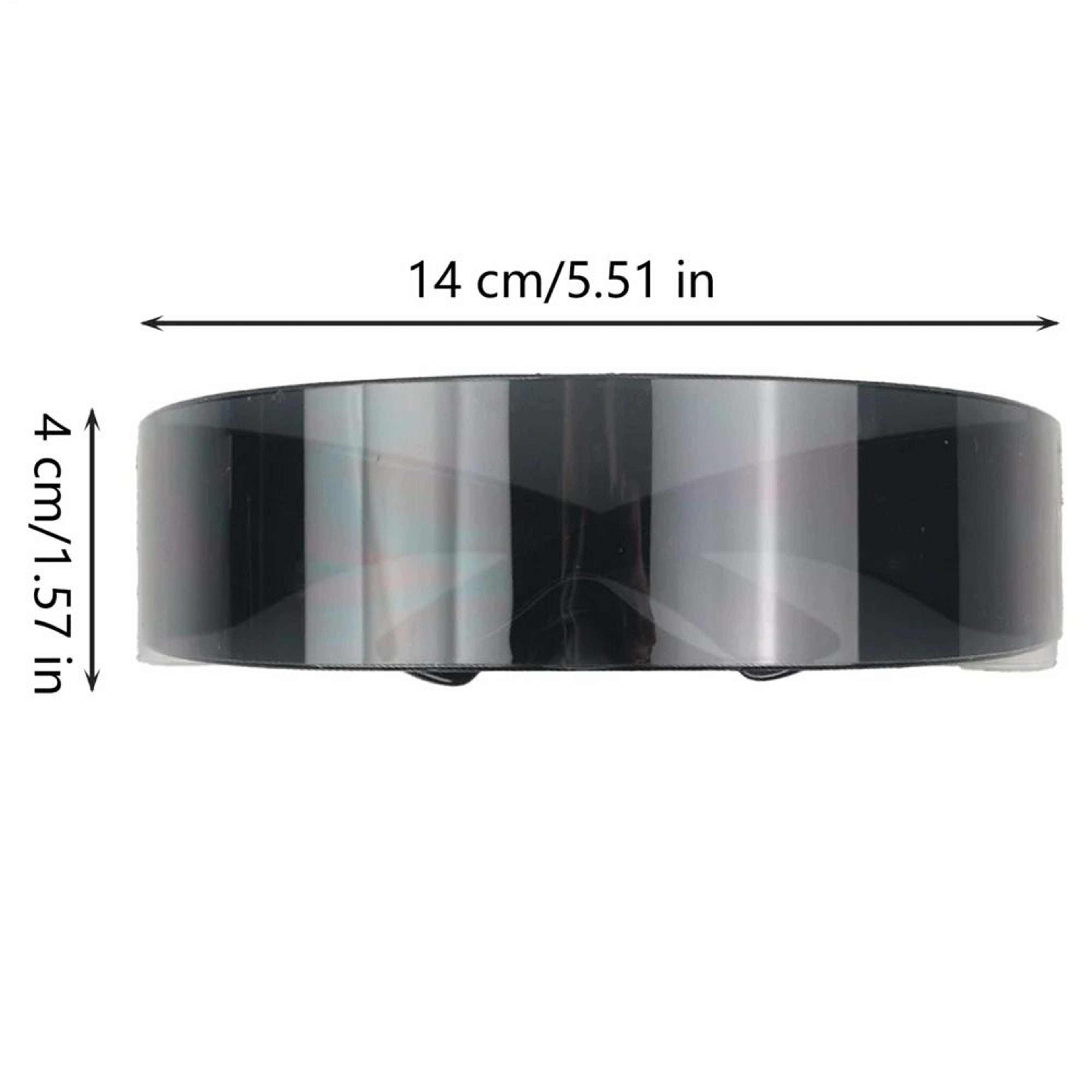 Decorative Futuristic Cyclops Cyber Visor Sunglasses 9