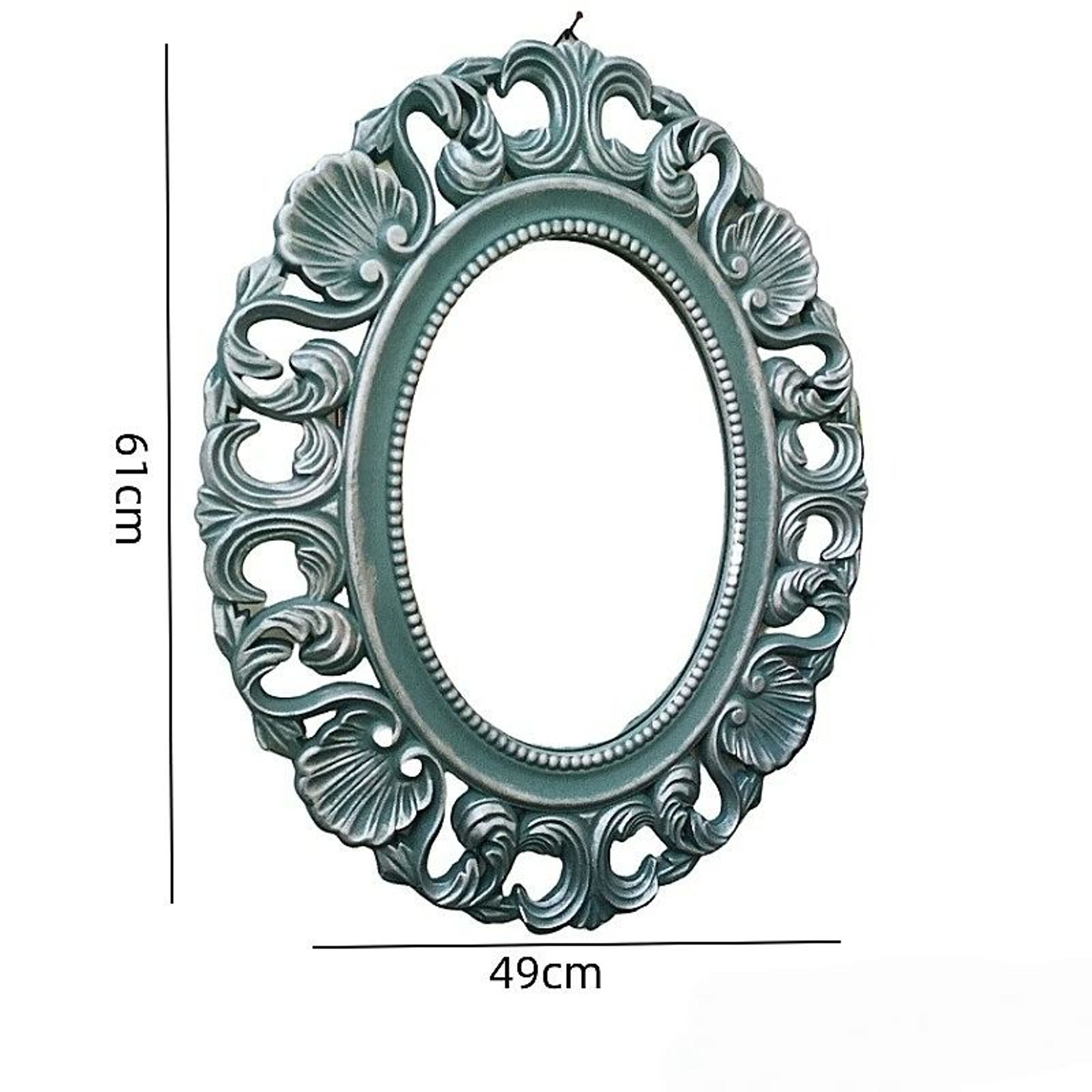 Classical French Retro Relief Wall Decorative Mirror 5