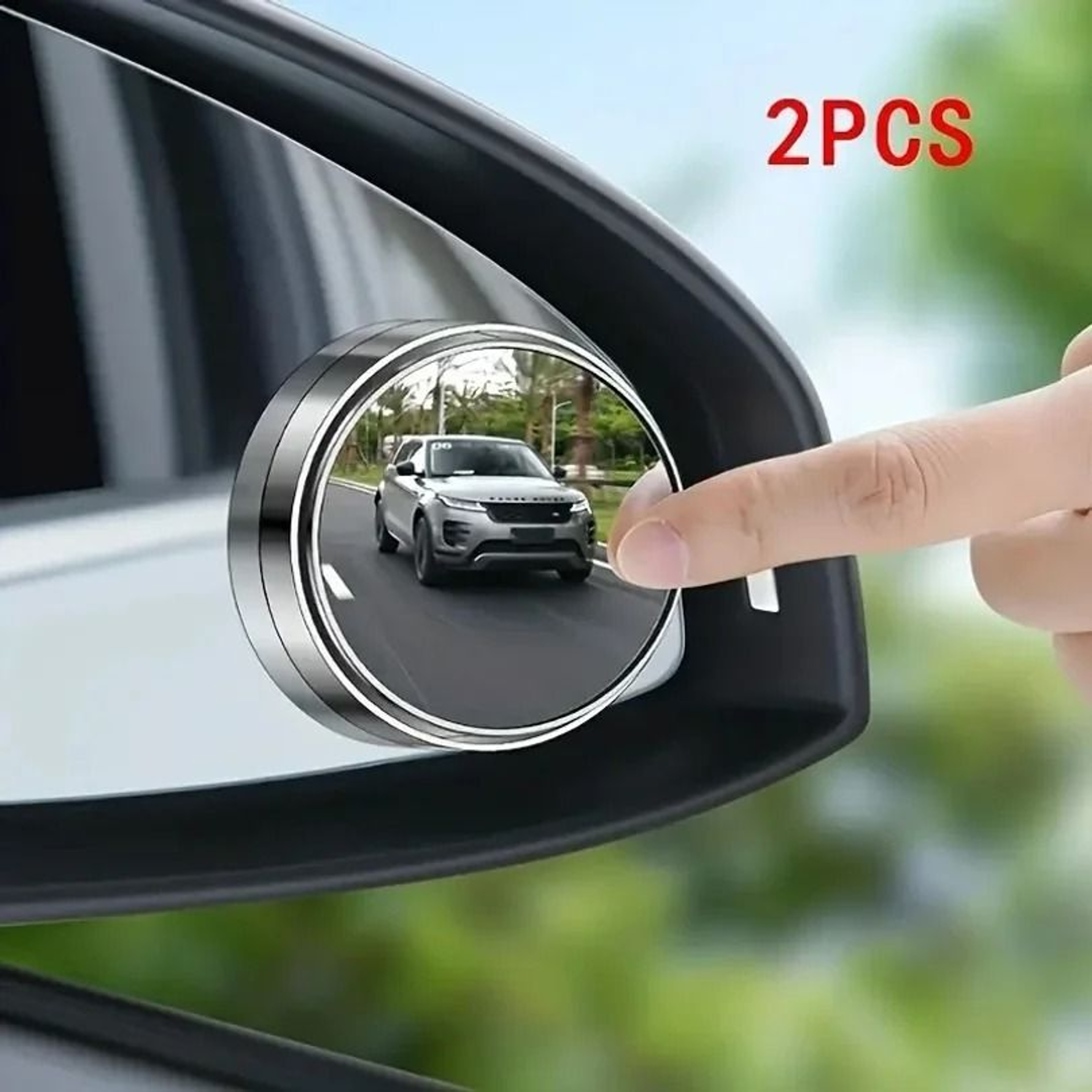 360Degree Adjustable WideAngle Blind Spot Mirror Pair 1