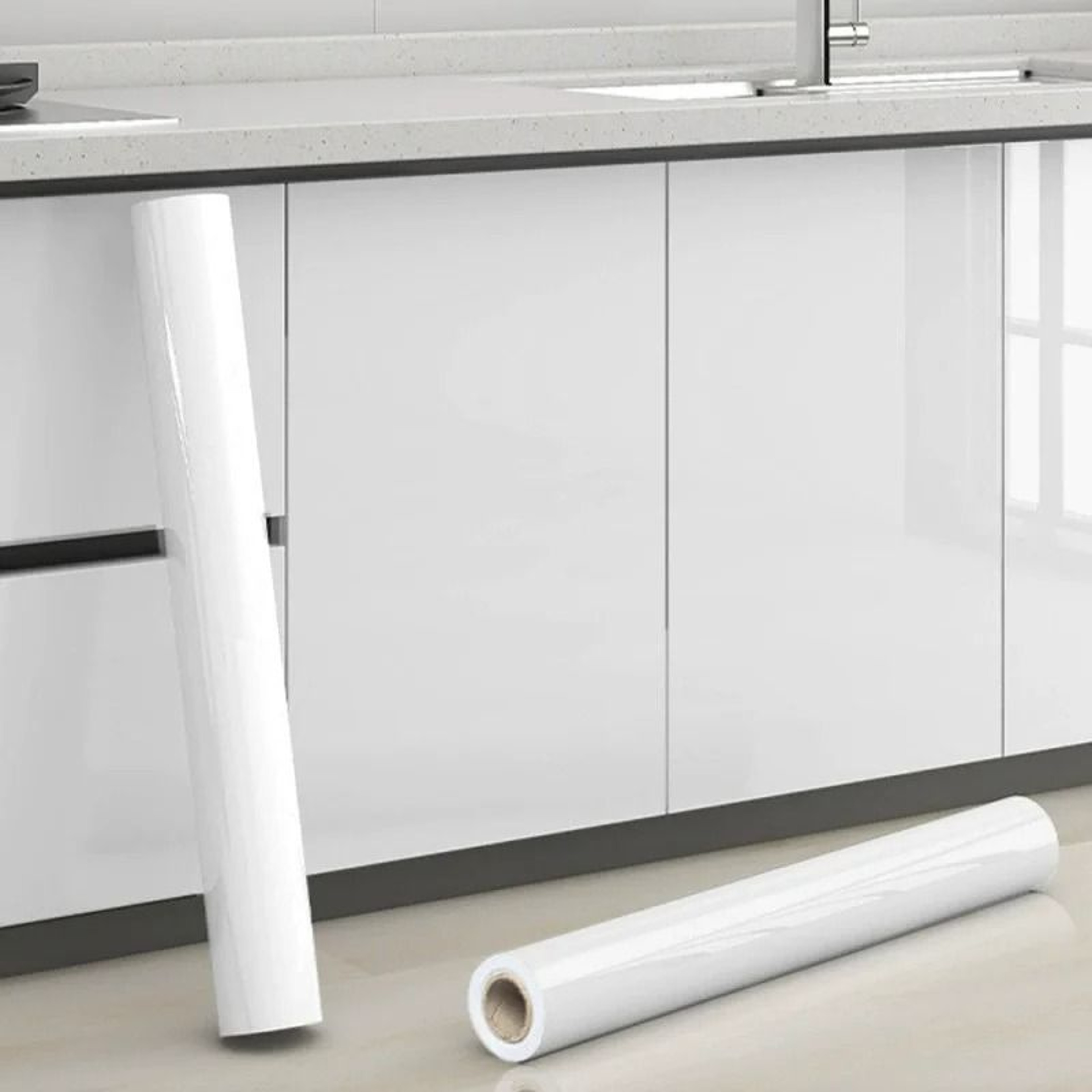 Kitchen Pearlescent Film Waterproof SelfAdhesive Wallpaper 2