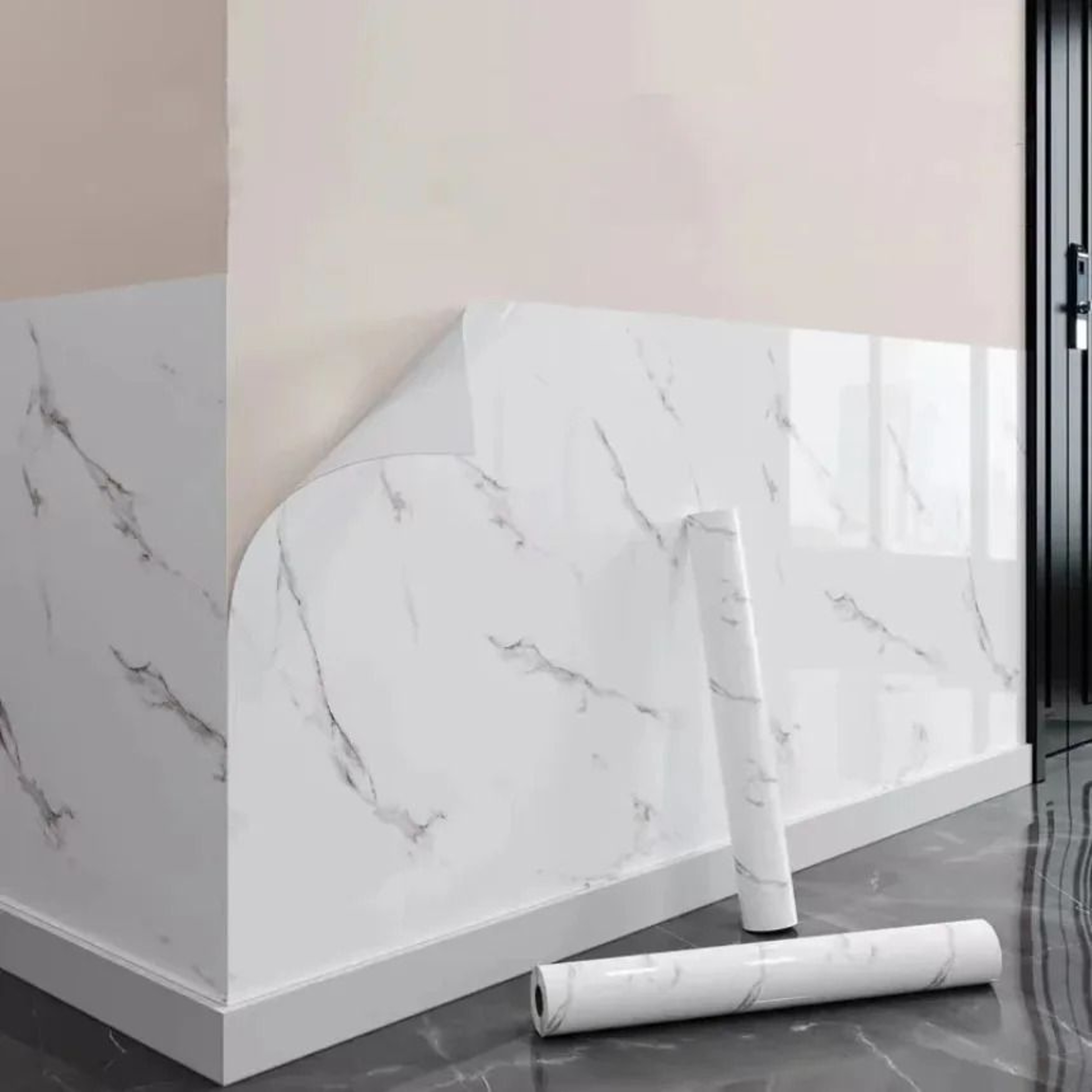 Modern HighTemperature Resistant Waterproof Marble Wall Foil 0