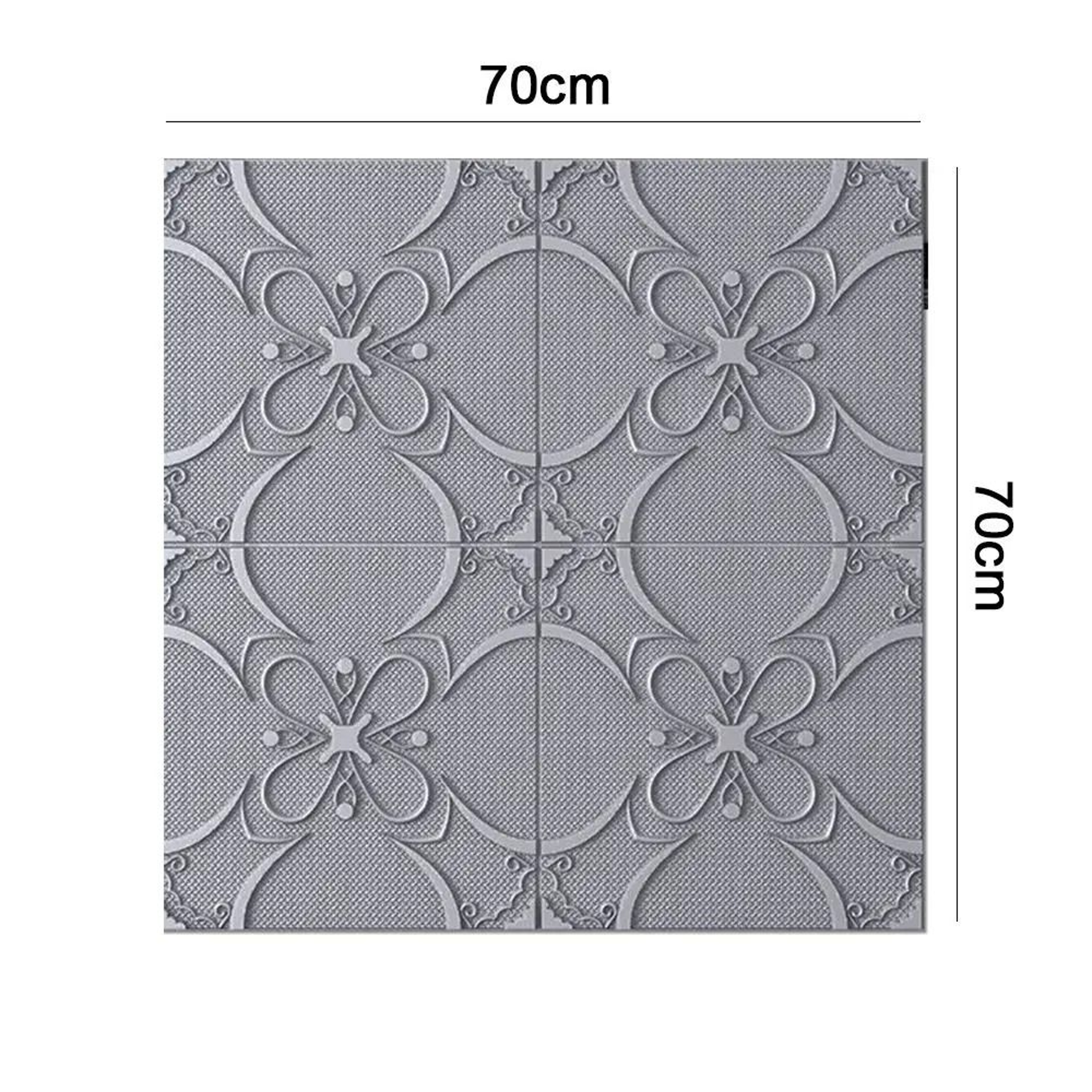 3D Continuous Faux Brick Waterproof Foam Wall  Ceiling Tile 5