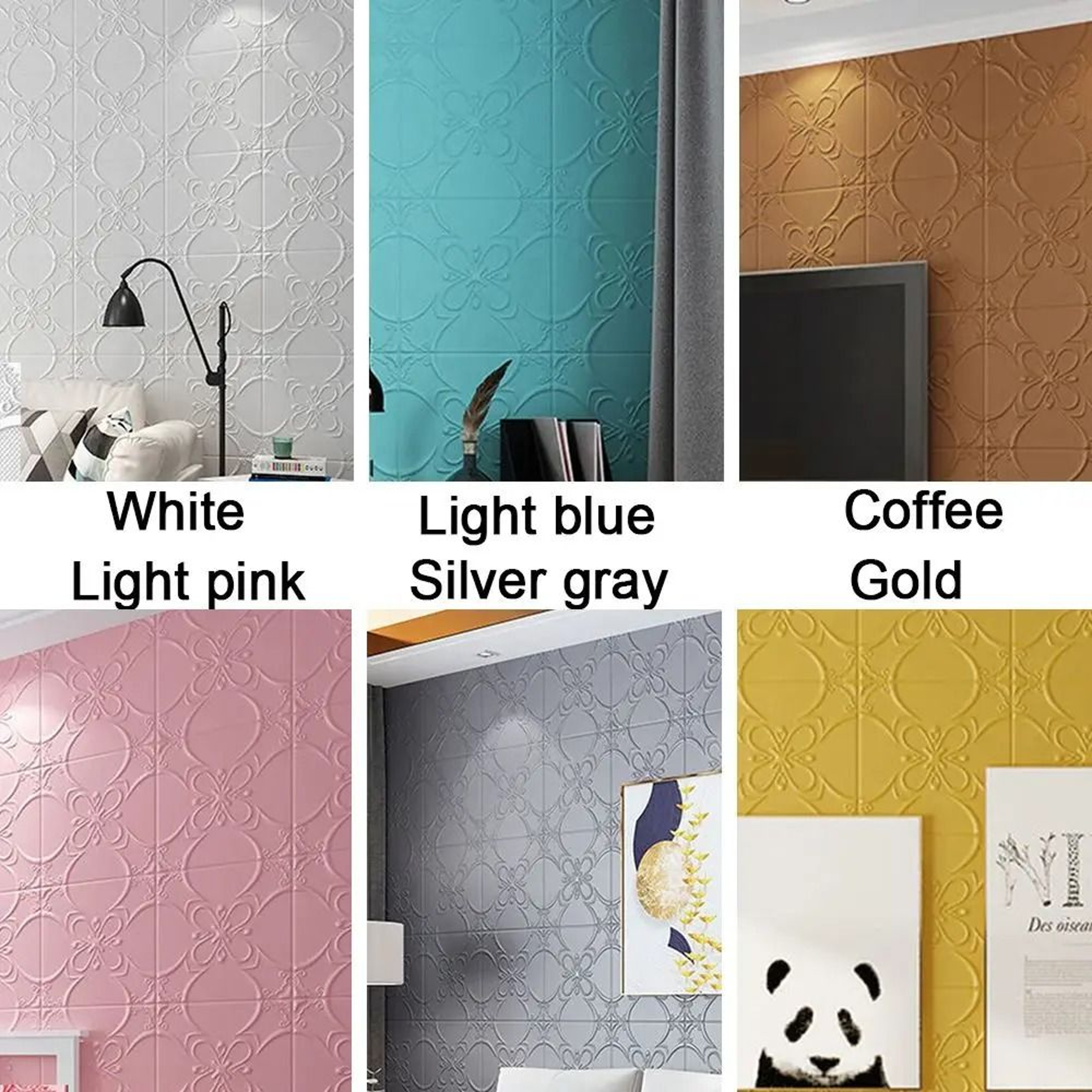 3D Continuous Faux Brick Waterproof Foam Wall  Ceiling Tile 2