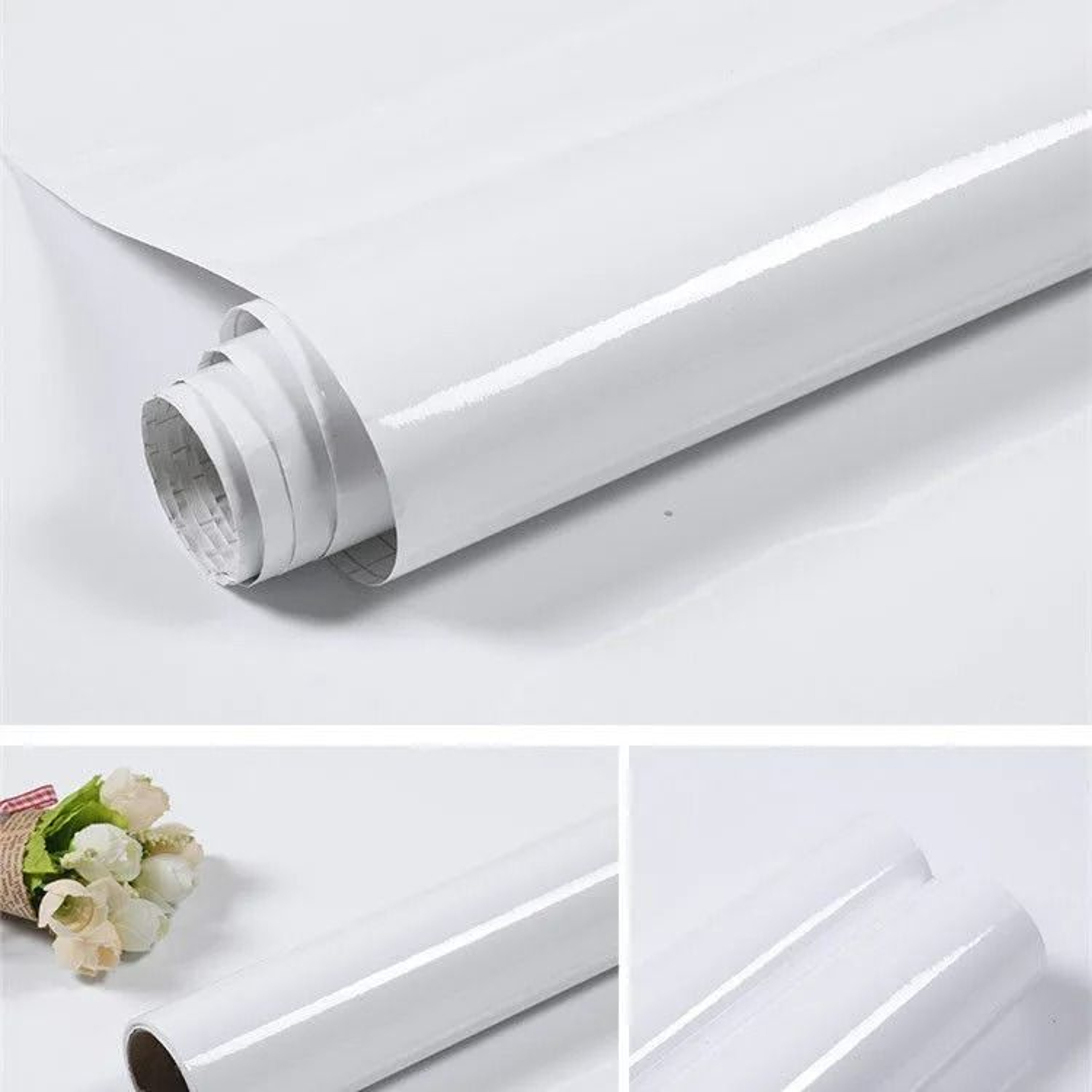 Modern Matte Black PVC SelfAdhesive Decorative Vinyl Film 13