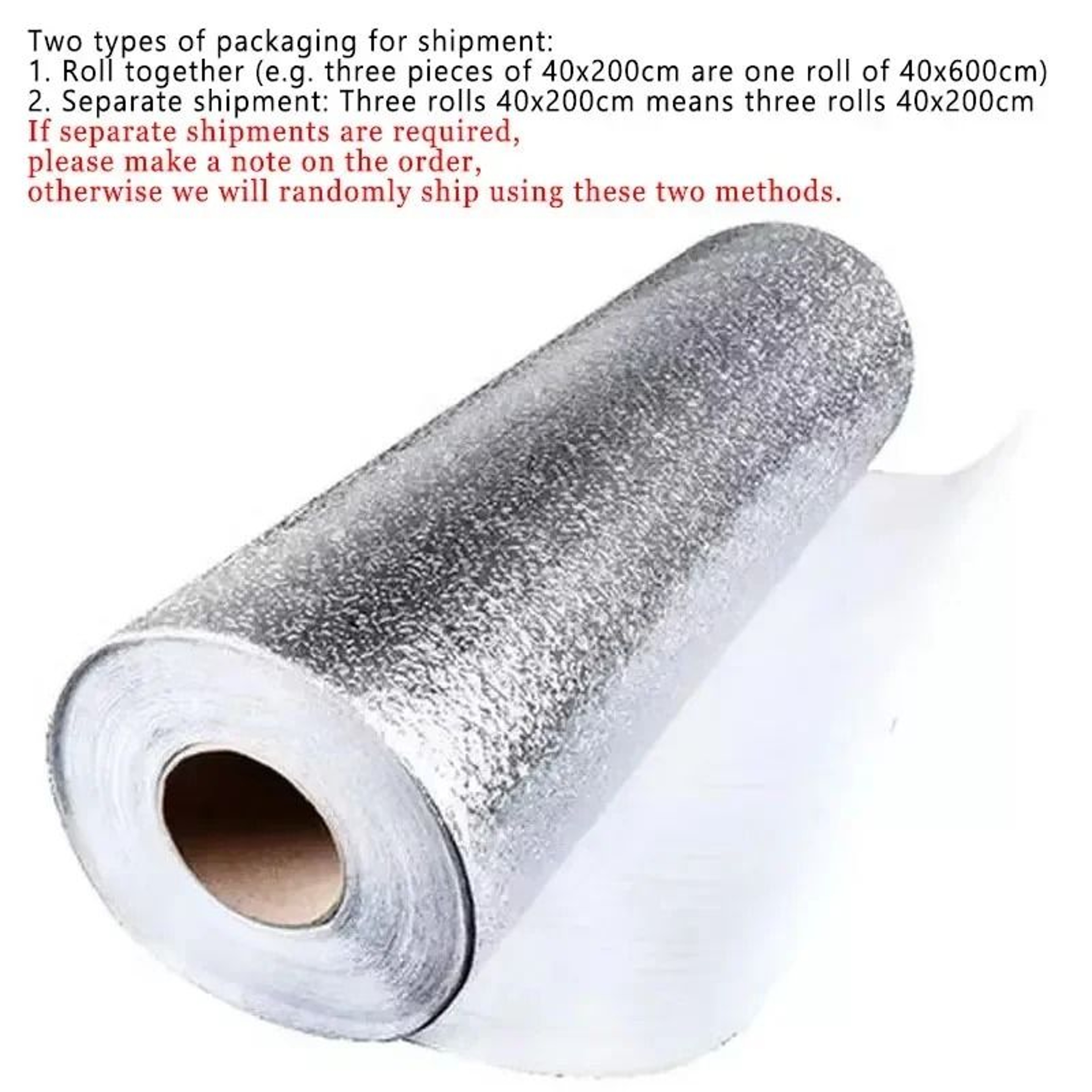 OilProof SelfAdhesive Aluminum Foil Kitchen Backsplash Wallpaper 6