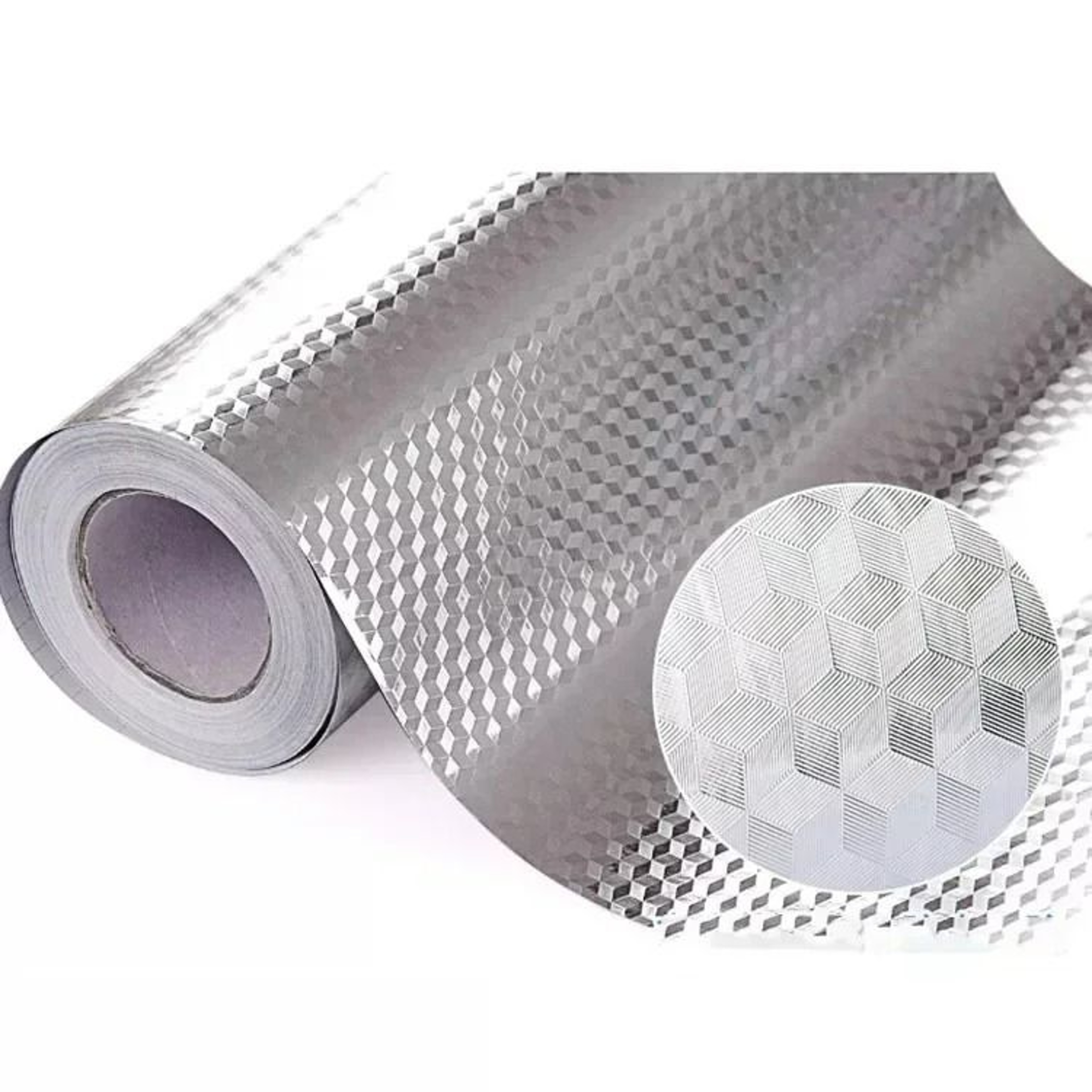 OilProof SelfAdhesive Aluminum Foil Kitchen Backsplash Wallpaper 7