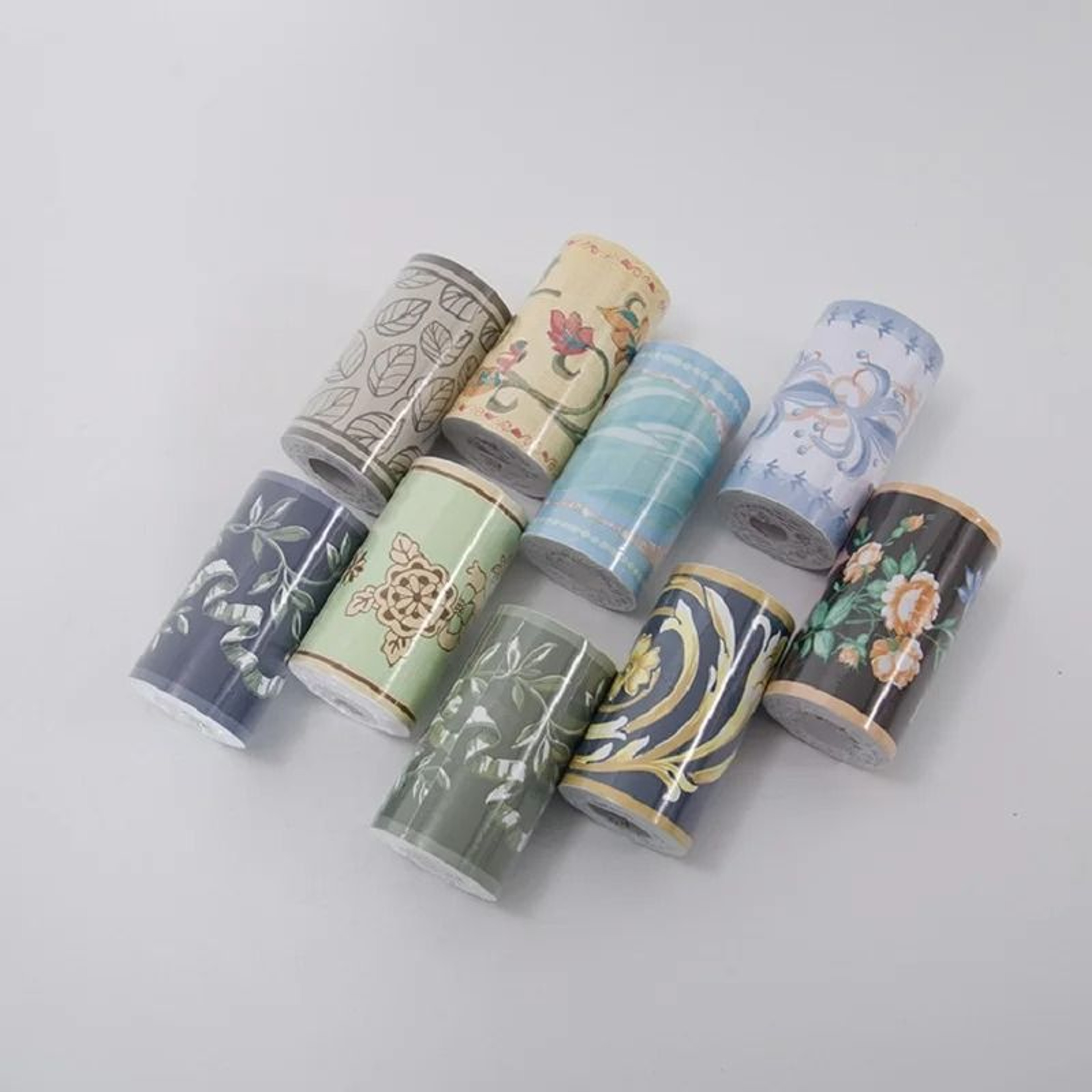 SelfAdhesive Decorative Pattern Wall Border  Waistline Roll 4