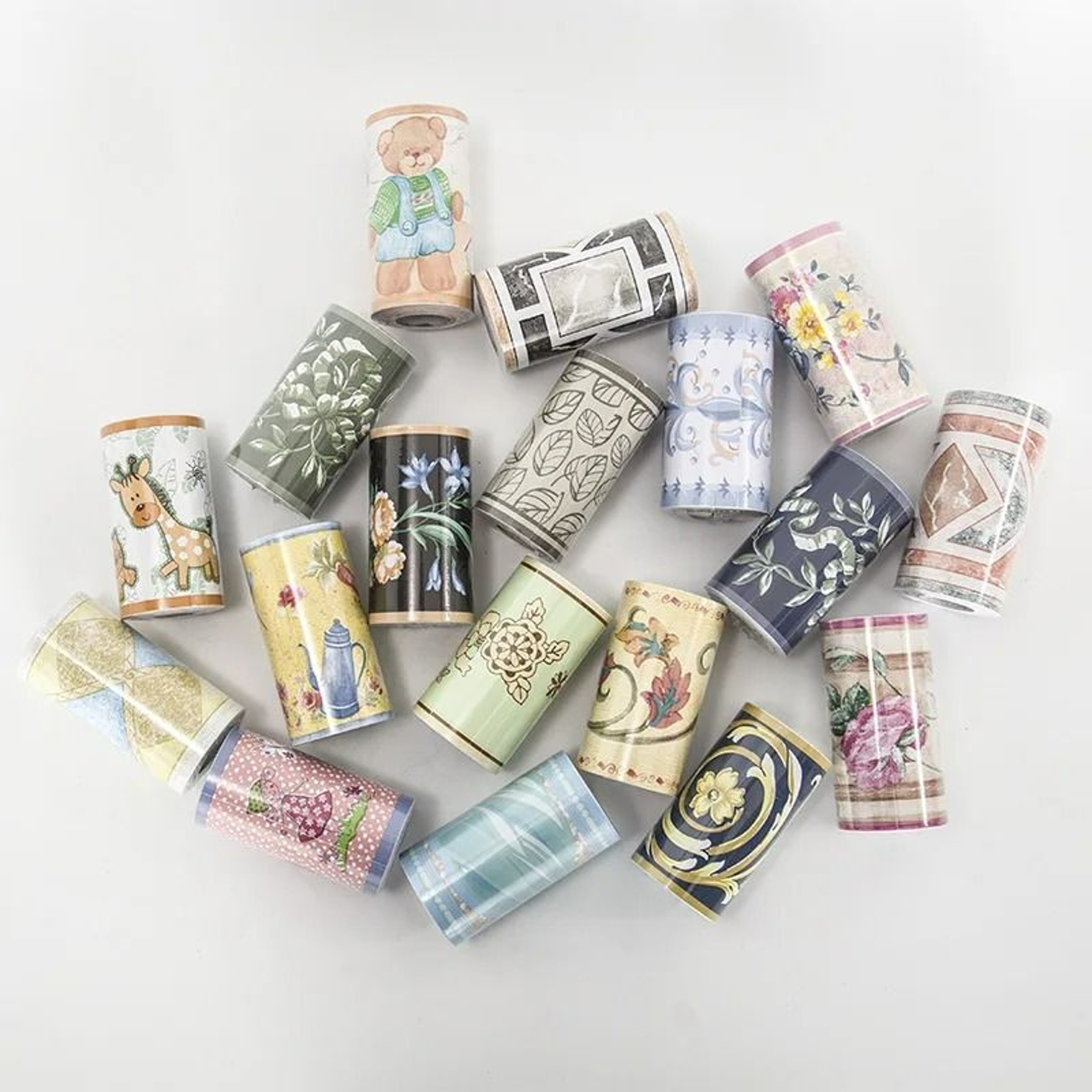 SelfAdhesive Decorative Pattern Wall Border  Waistline Roll 3
