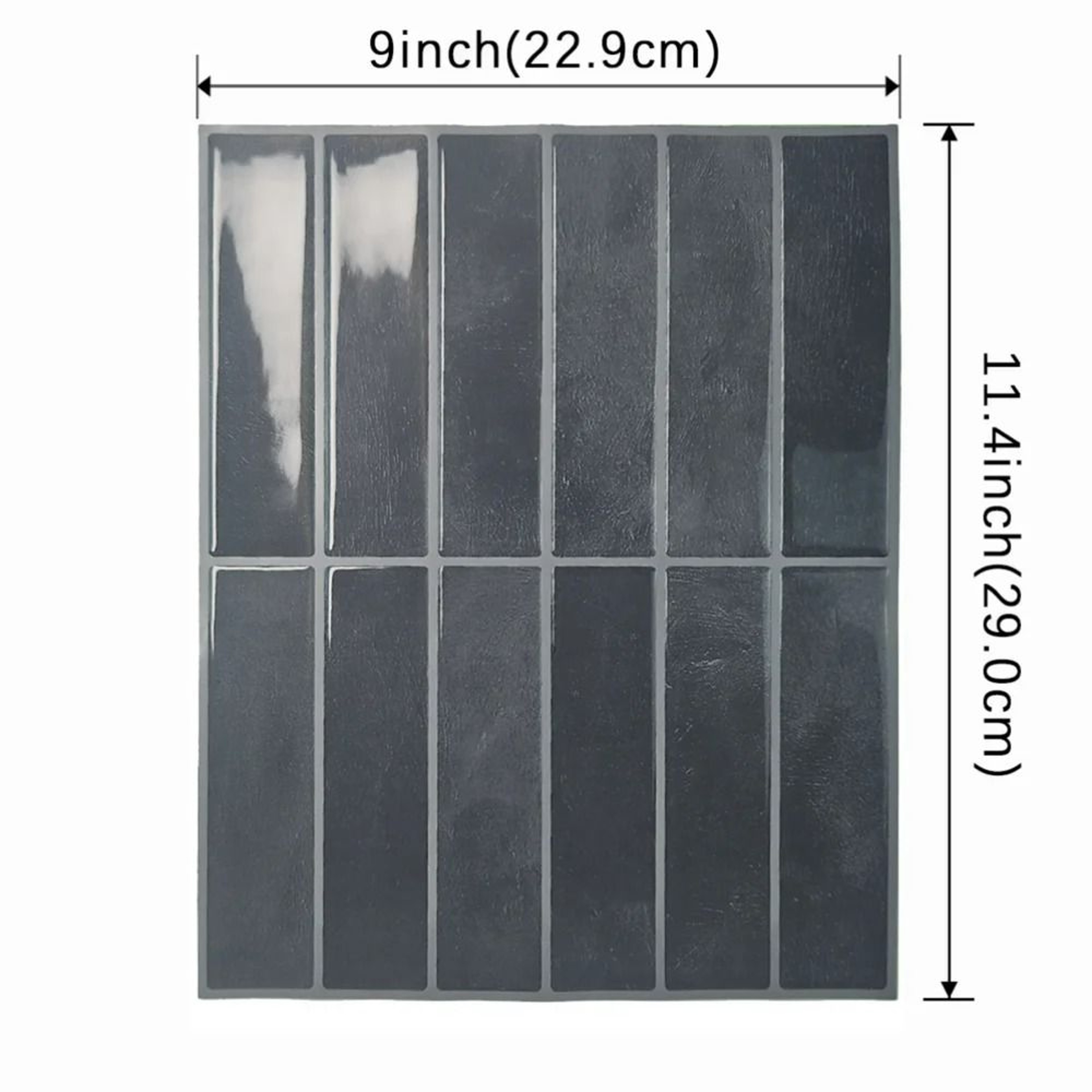 3D SelfAdhesive Waterproof PVC Tile Wall Sticker 15