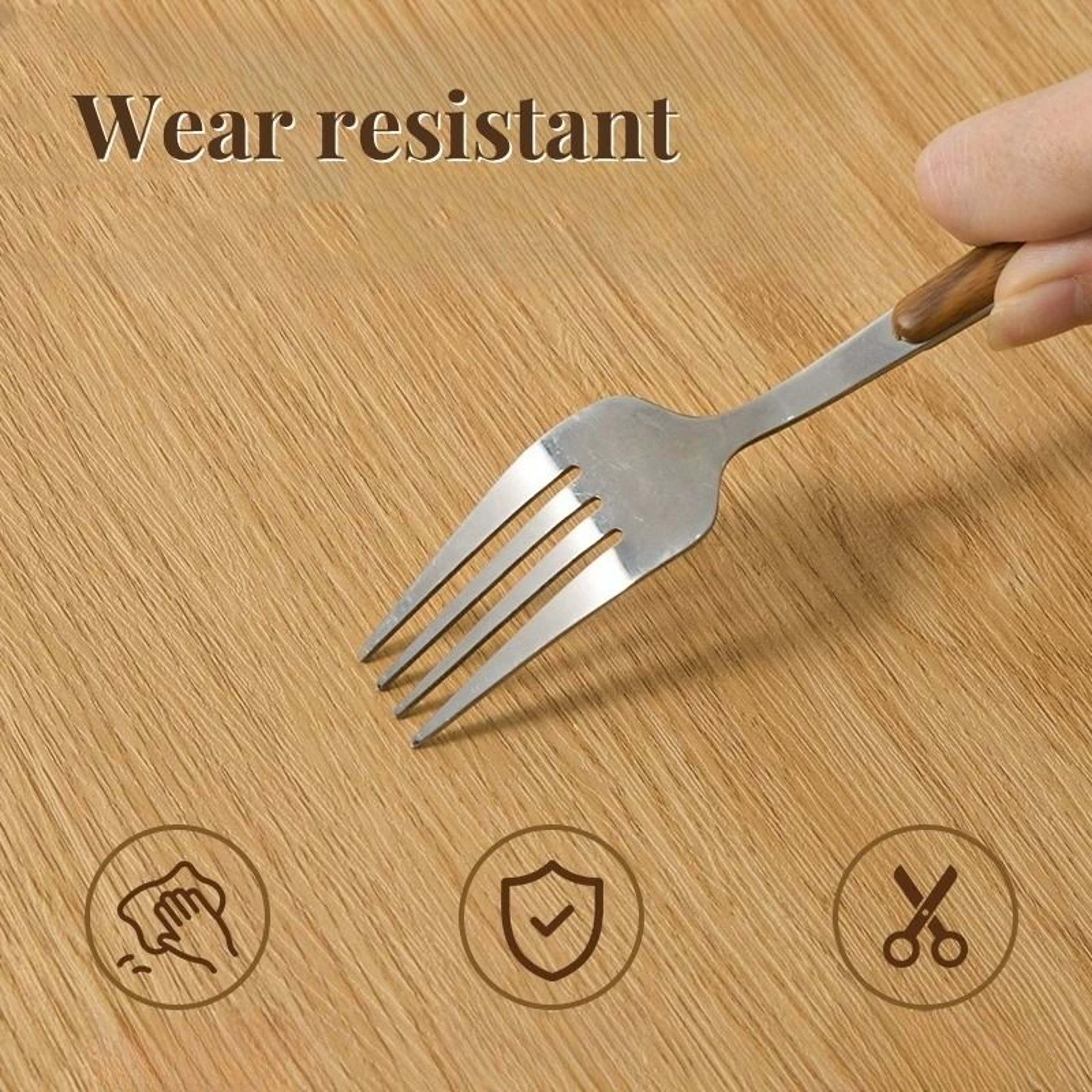 Imitation Wood Grain Thickened SelfAdhesive Floor  Wall Wallpaper 4