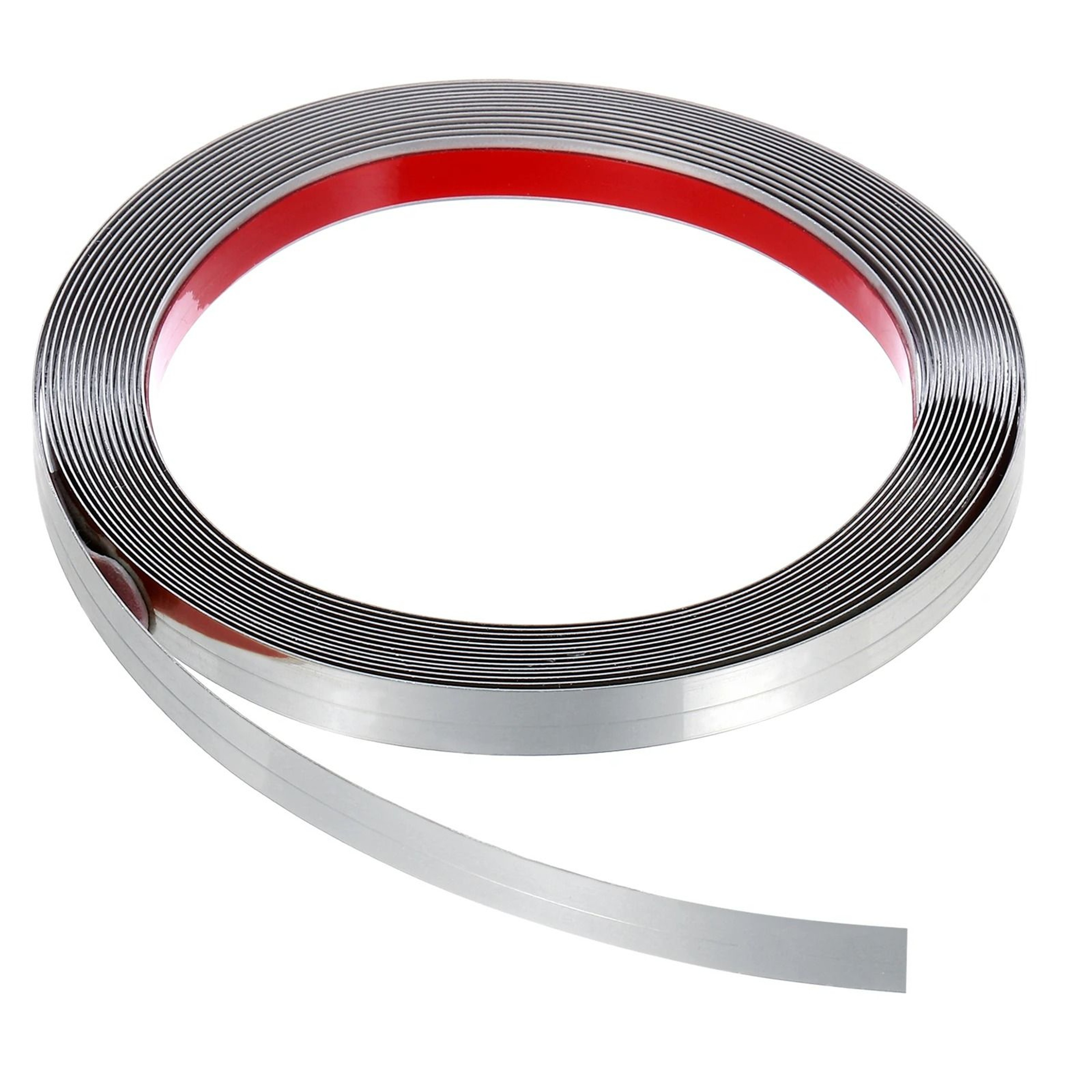 Silver Mirror Stainless Steel Flat Decorative Trim Strip 0
