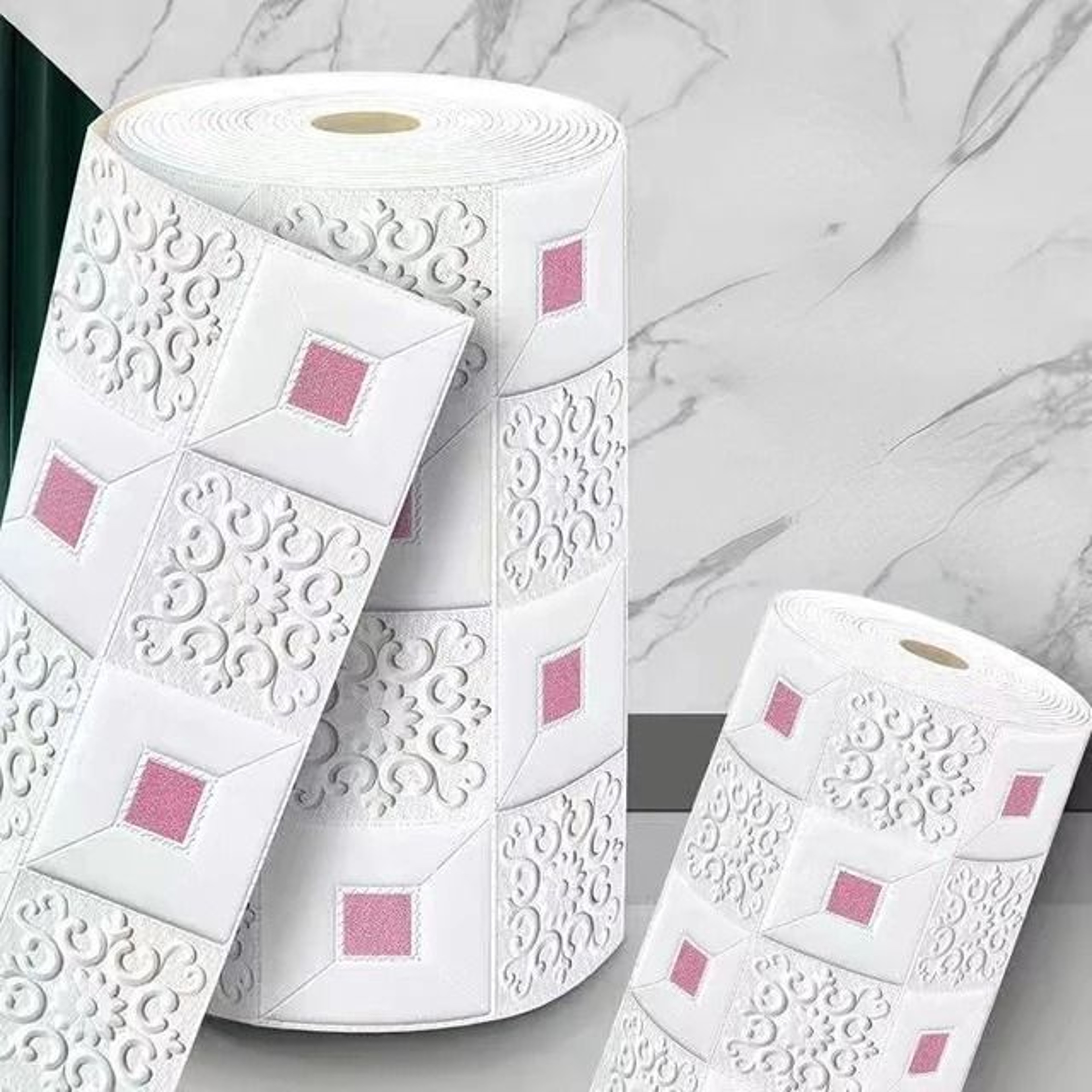 Waterproof 3D Stereo Roof  Ceiling SelfAdhesive Wallpaper Roll 13