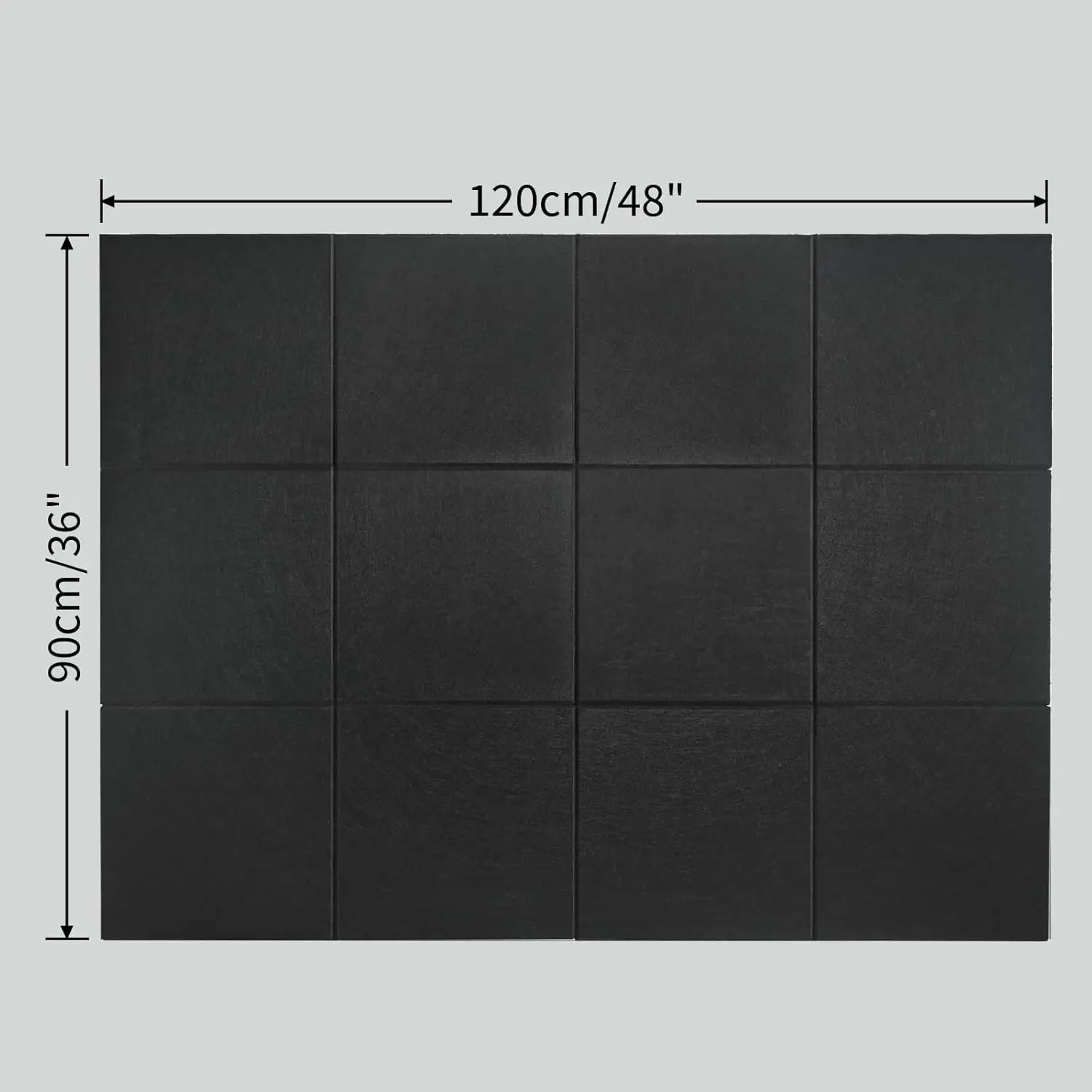 6Pack Large SelfAdhesive Felt Bulletin Board Tiles 5