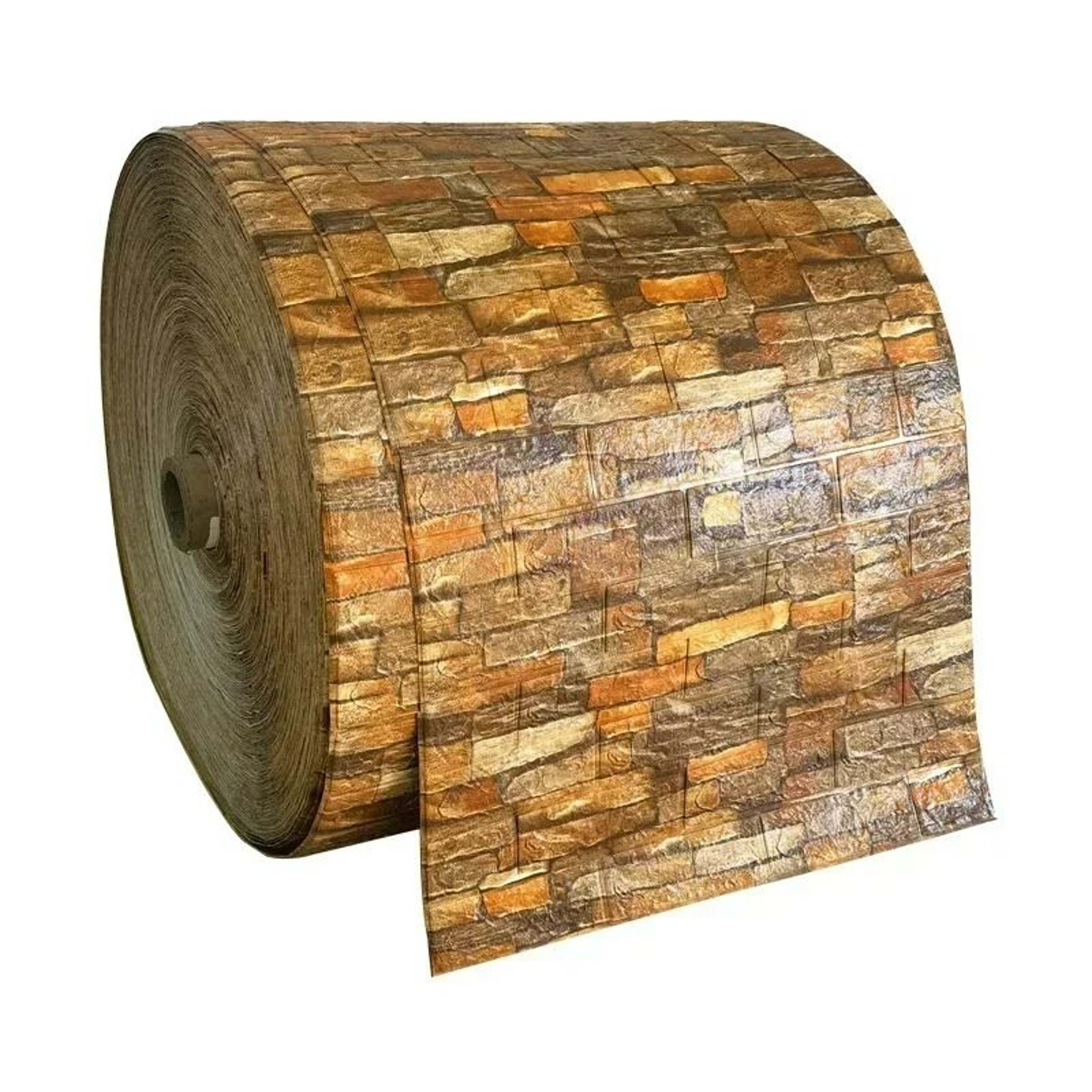 3D Soft AntiCollision Foam Brick SelfAdhesive Wallpaper Roll 15