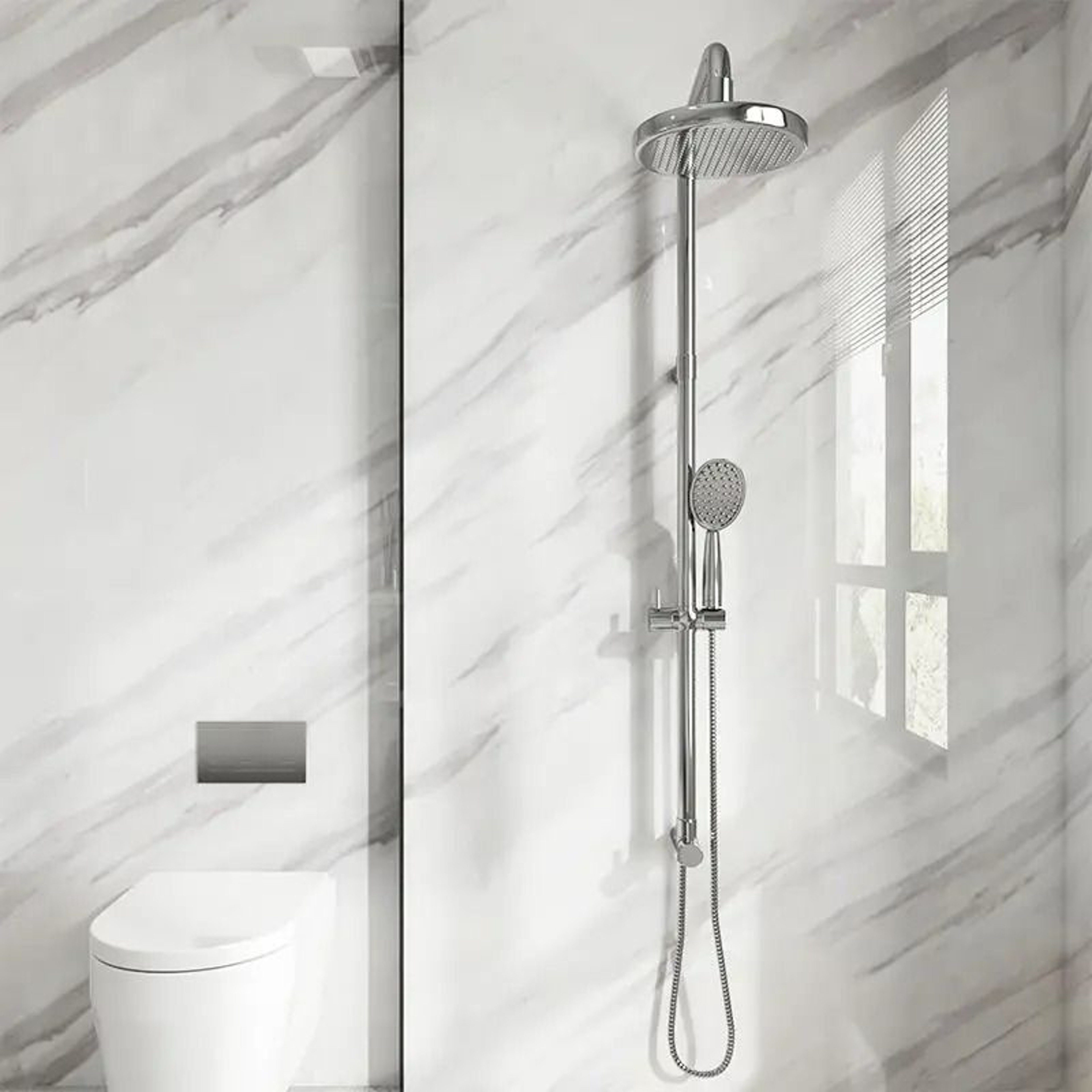 FormaldehydeFree Waterproof Vinyl Bathroom Wallpaper Roll 5
