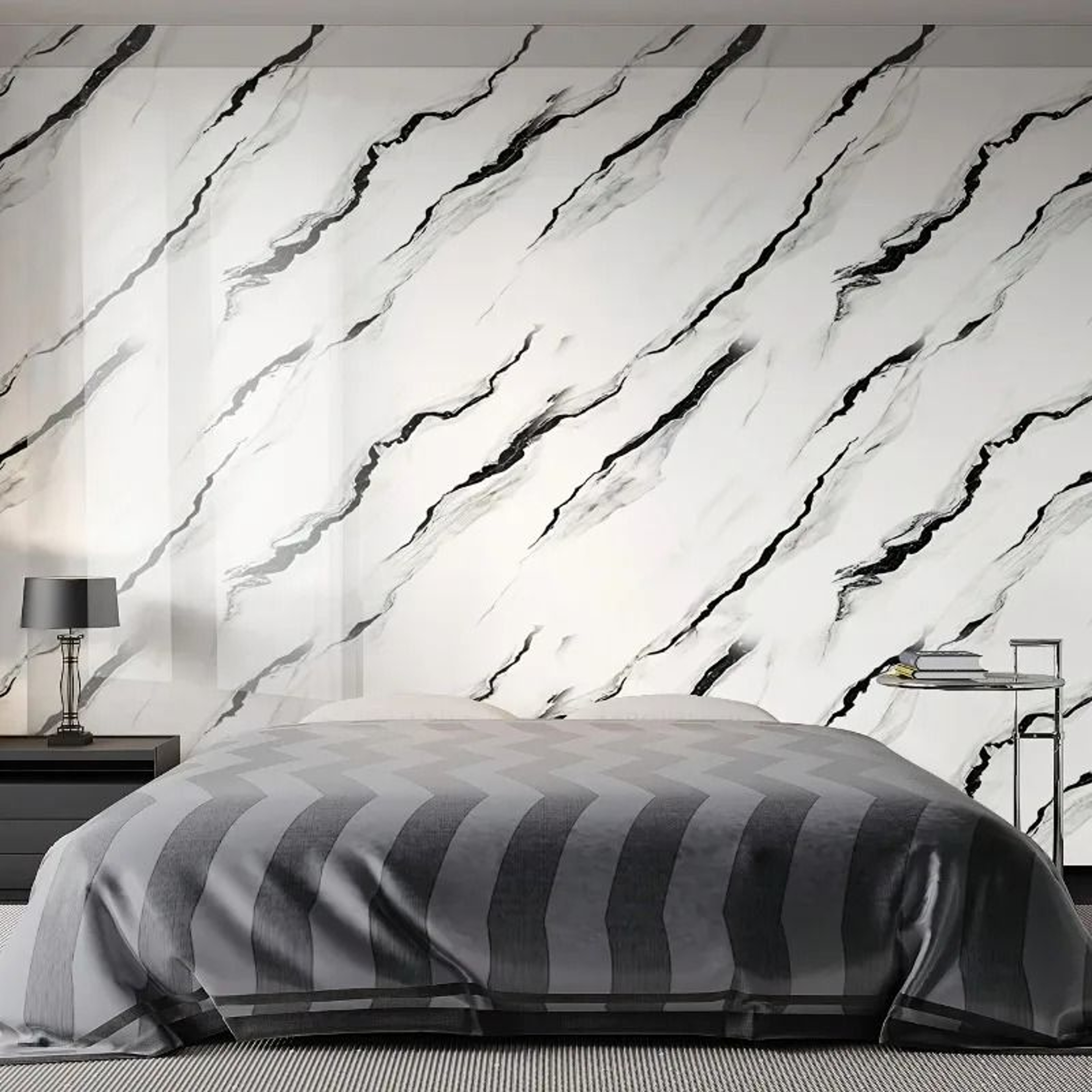 Thickened 3D Marble SelfAdhesive Foam Wall  Ceiling Panel Roll 5
