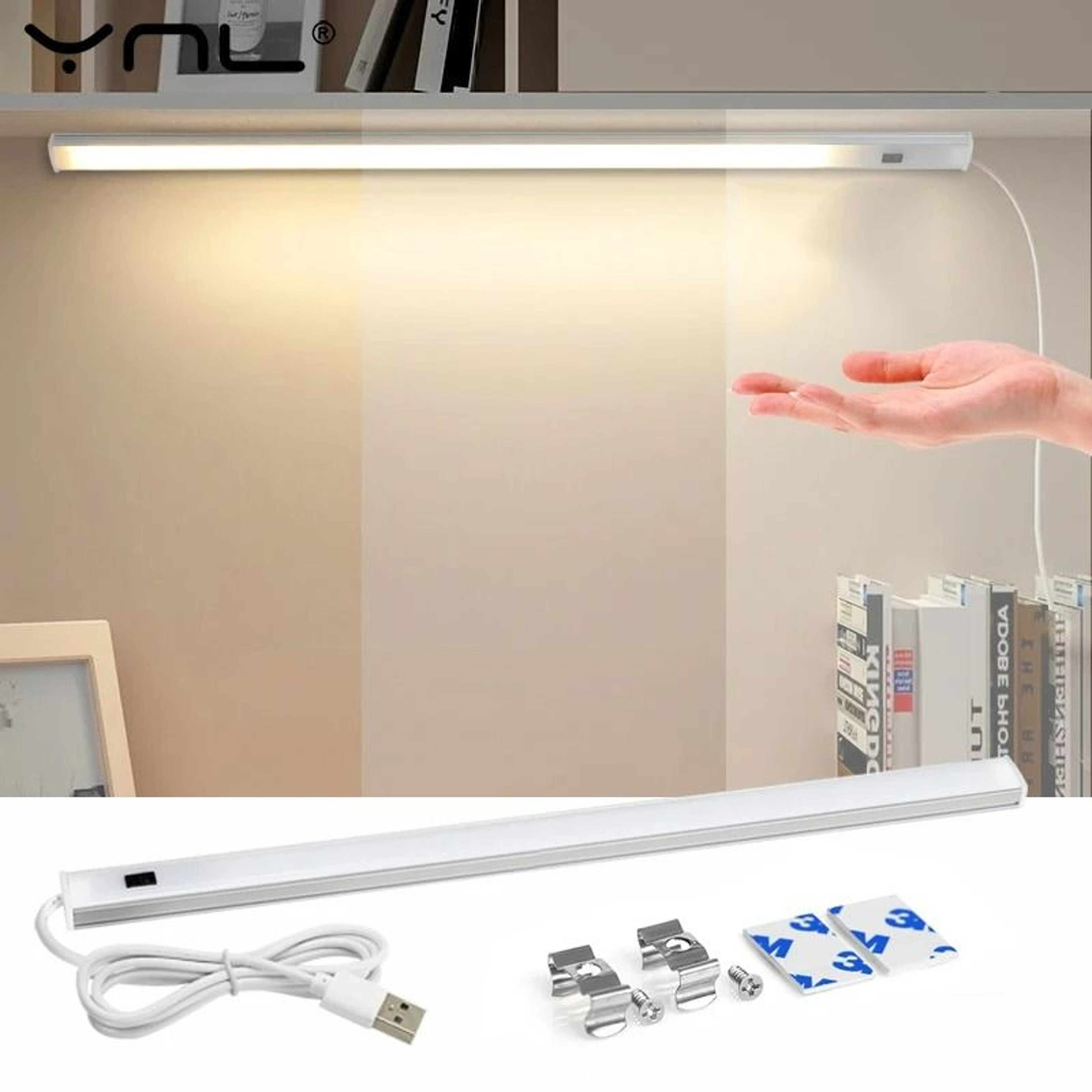 5V USB Motion Sensor LED Cabinet Light Bar 1
