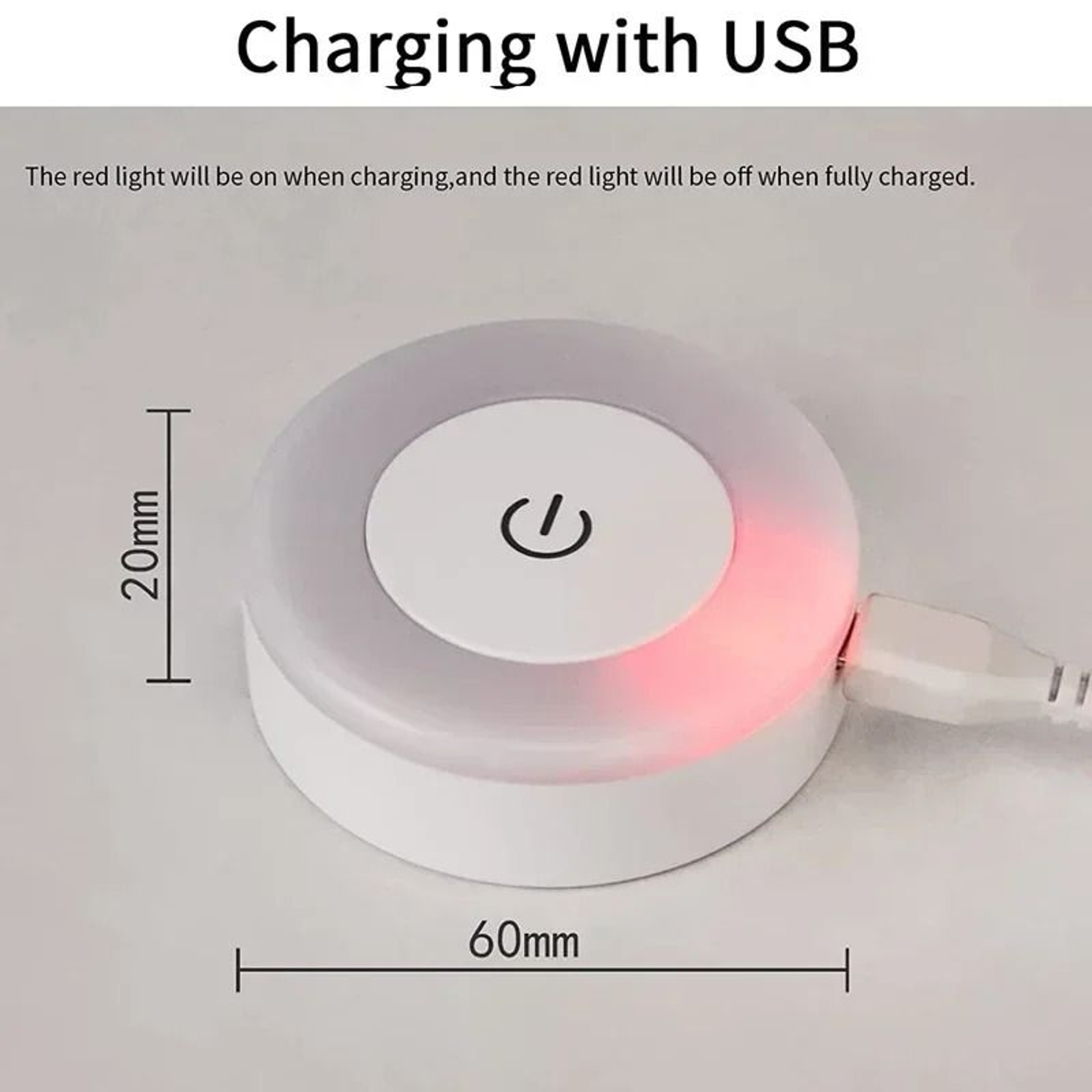 Portable Rechargeable Ambient LED Table Lamp  Night Light 6