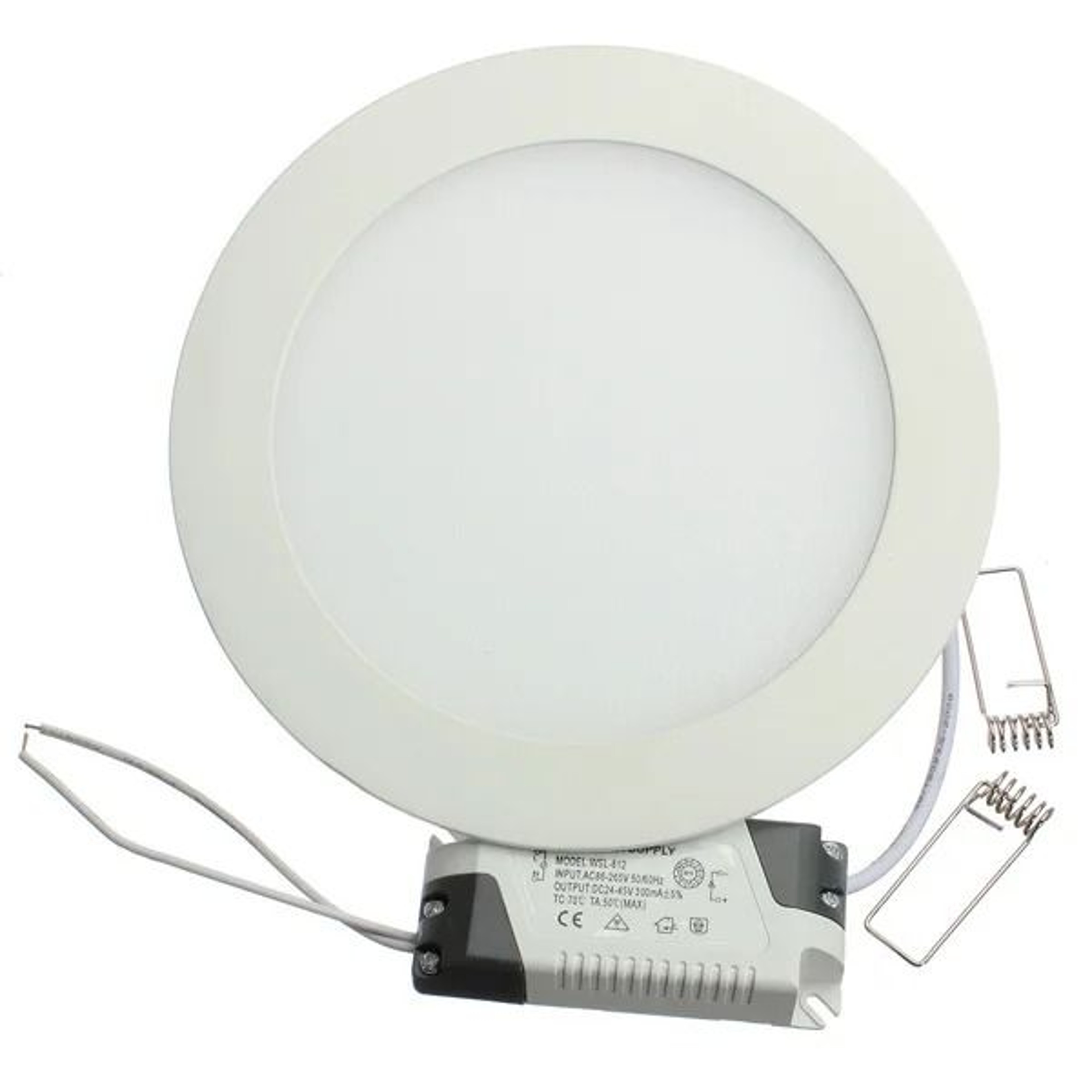 UltraThin Dimmable Round LED Recessed Panel Downlight 0