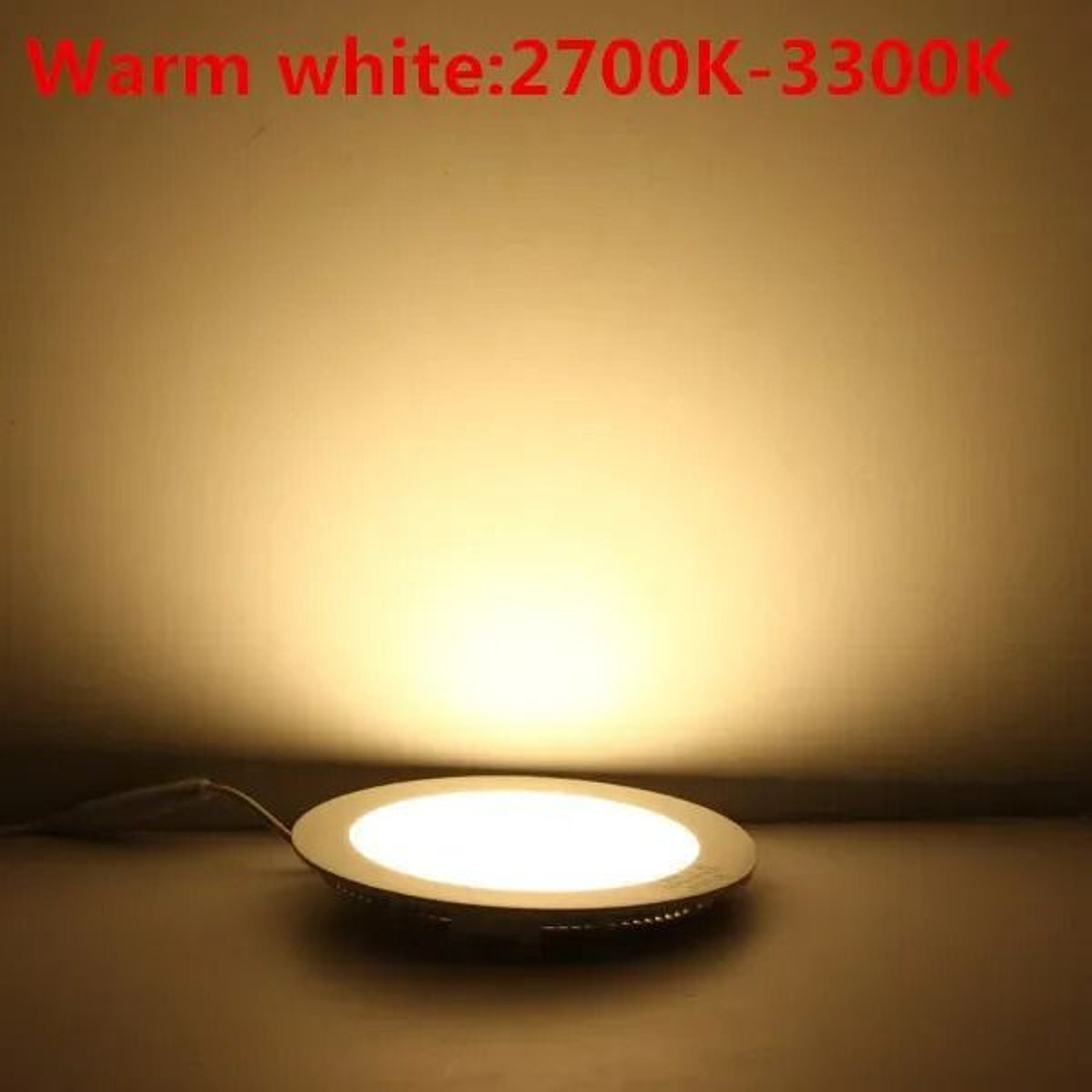 UltraThin Dimmable Round LED Recessed Panel Downlight 1
