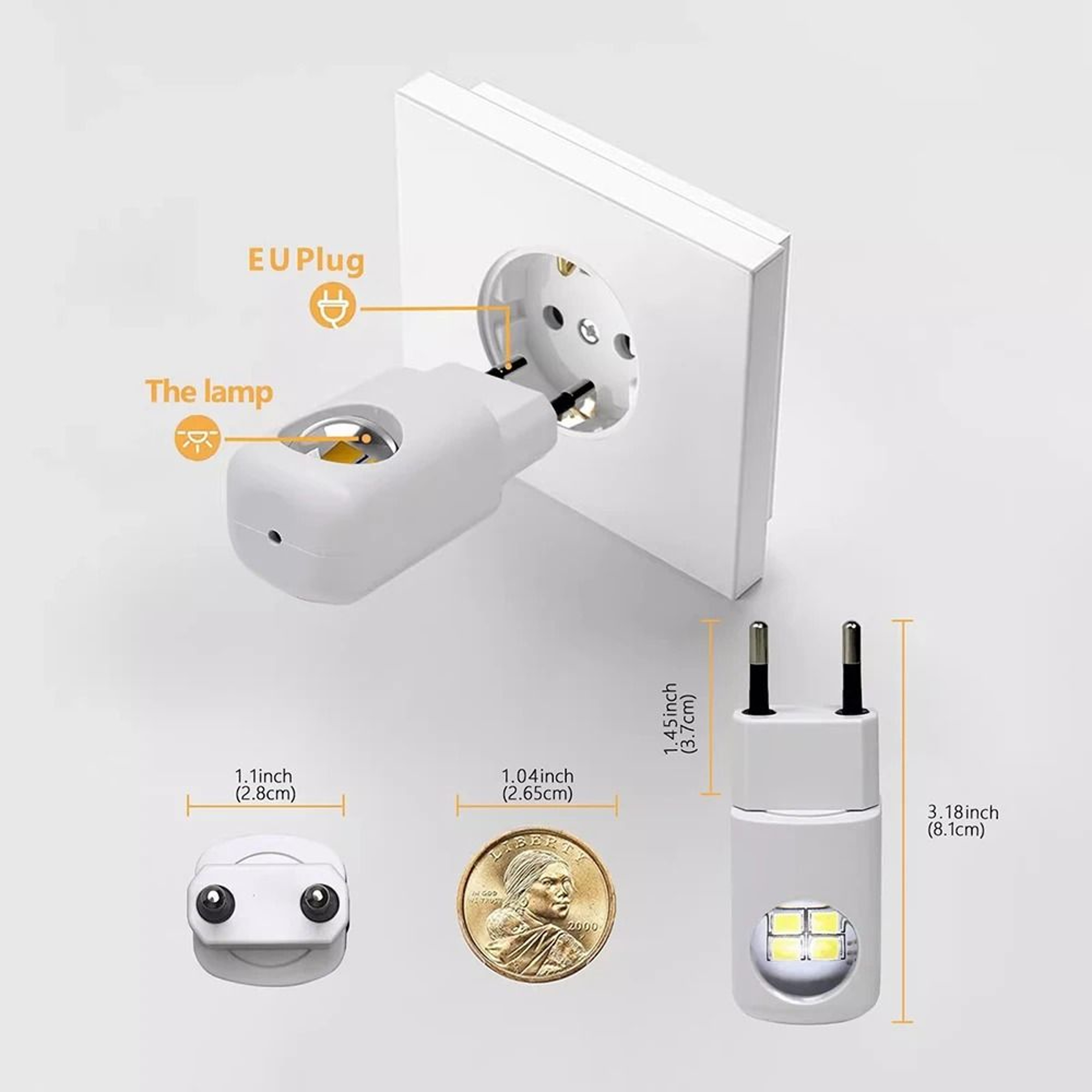 DusktoDawn LED PlugIn Night Light 5