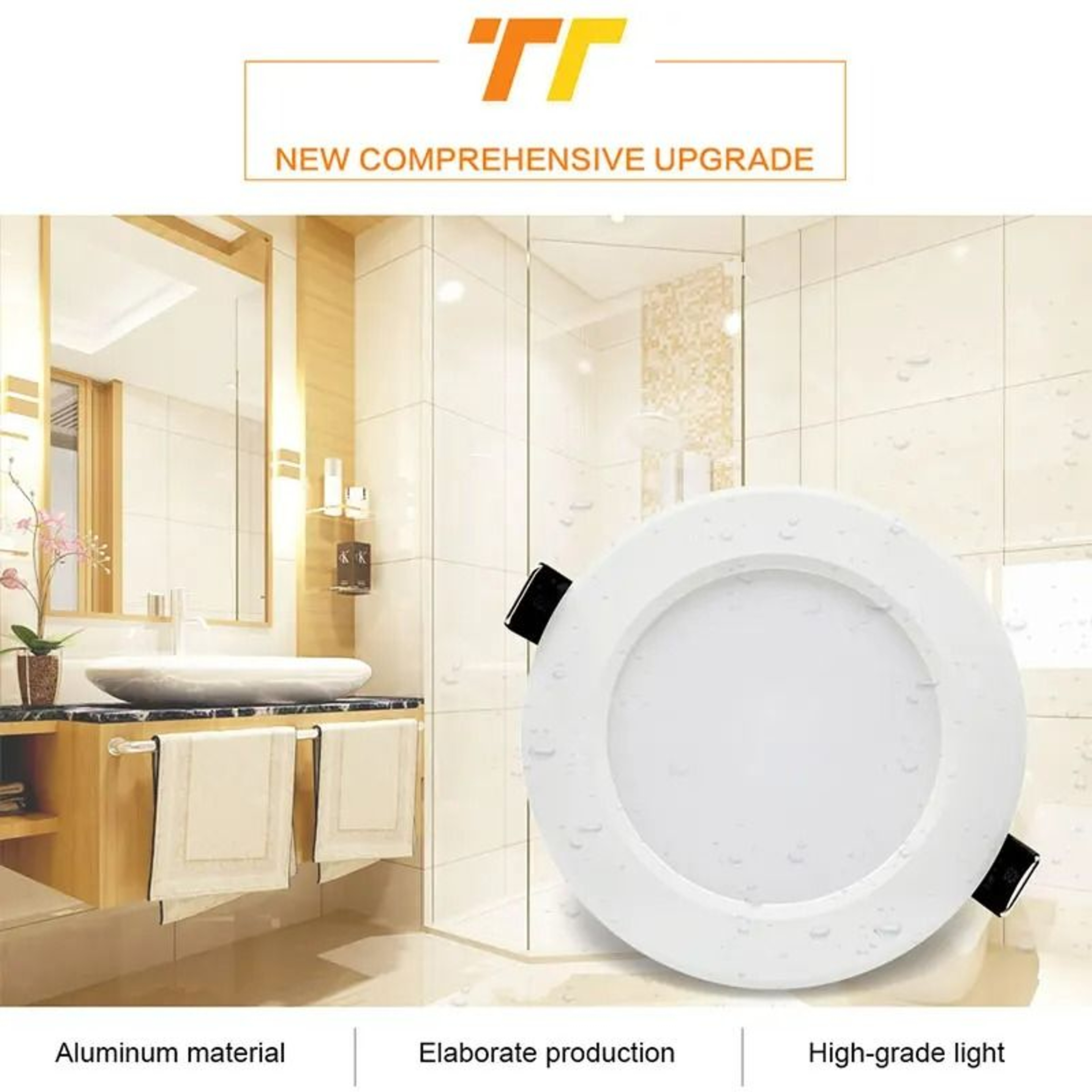 10Piece Waterproof Dimmable Recessed LED Downlight Pack 5