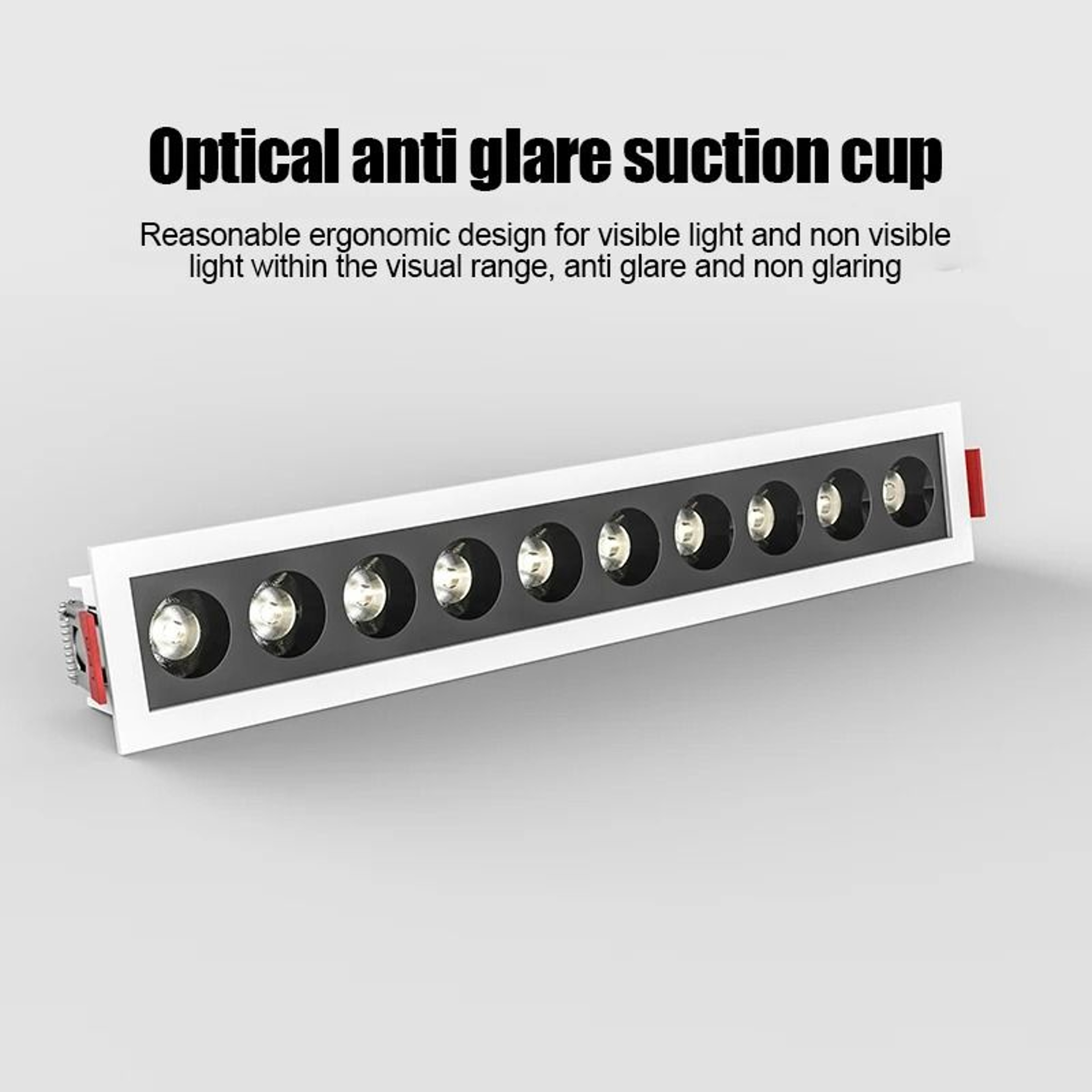 Embedded Recessed LED Grille Line Light Spotlight 2