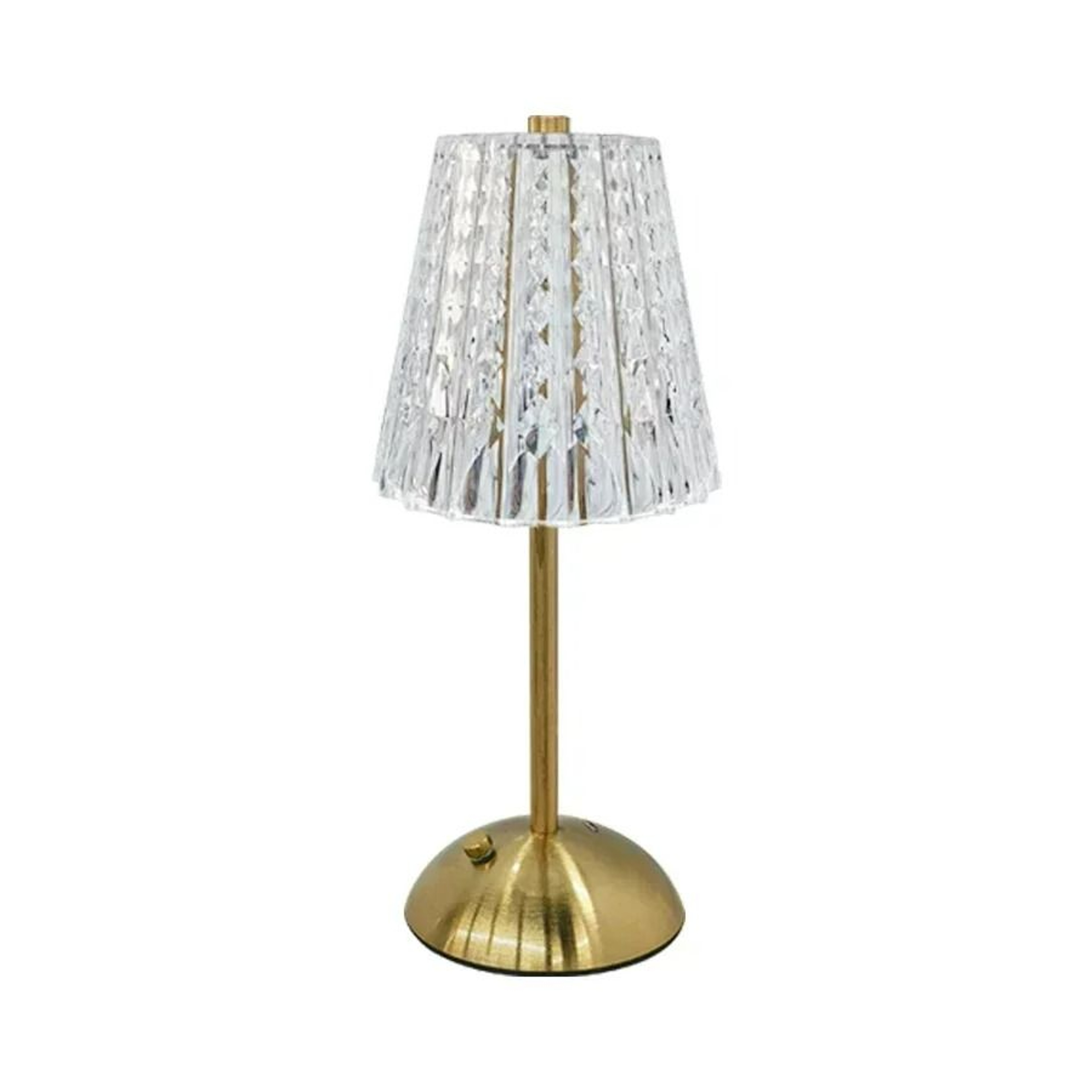 Rechargeable Crystal Touch Accent Table Lamp 9