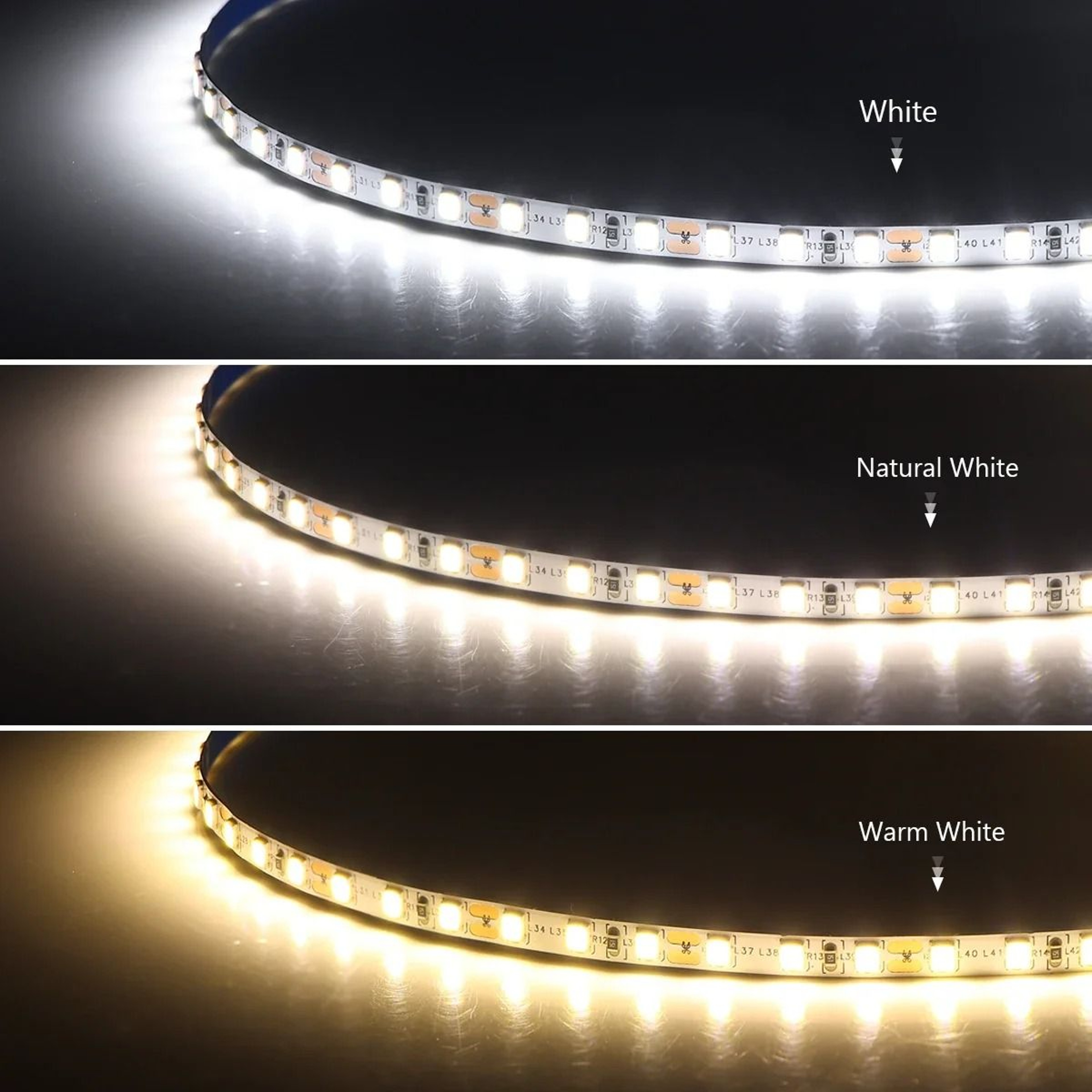 5Piece LED Strip Set With Smart Door Sensor Switch 5
