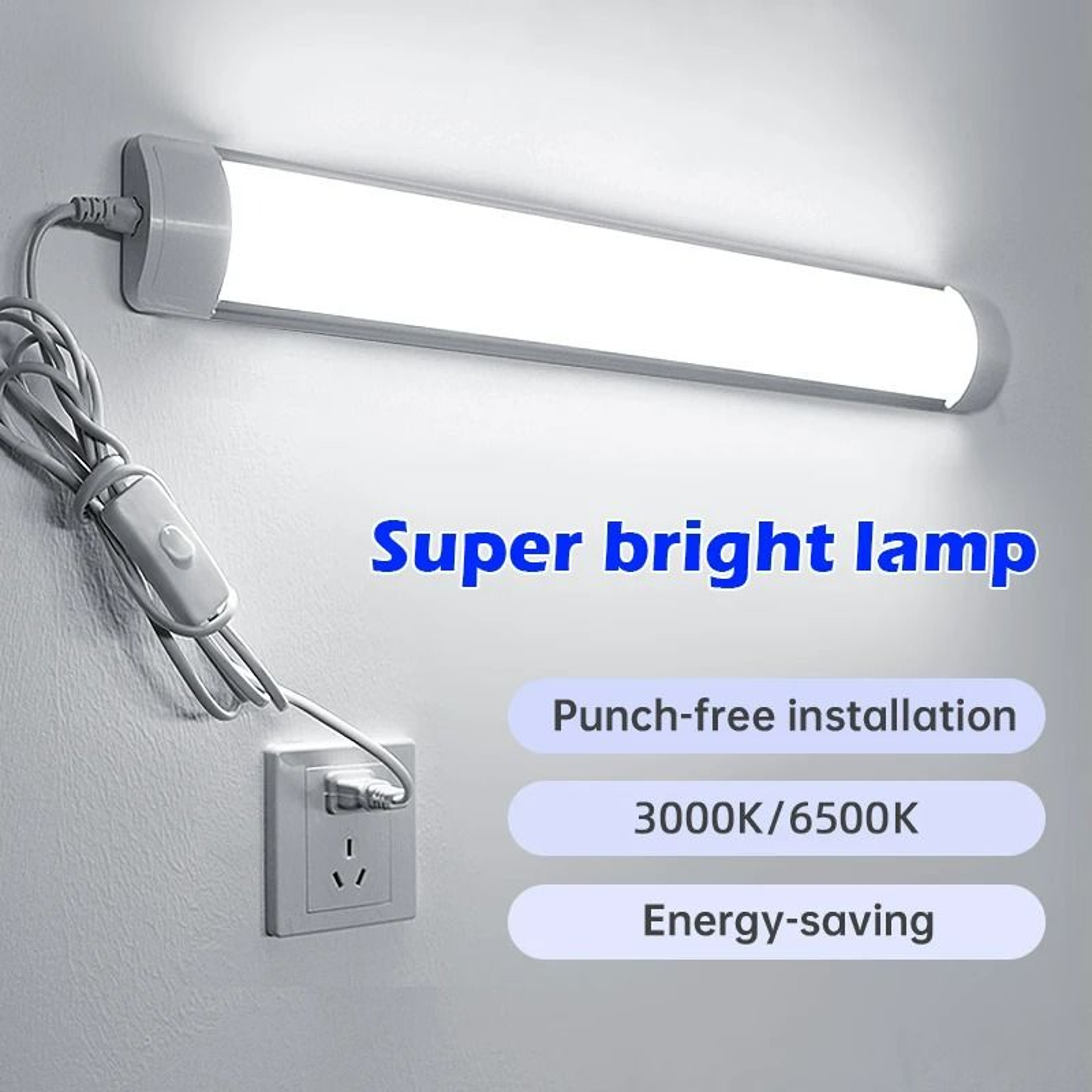 Super Bright LED Kitchen UnderCabinet Tube Light 2